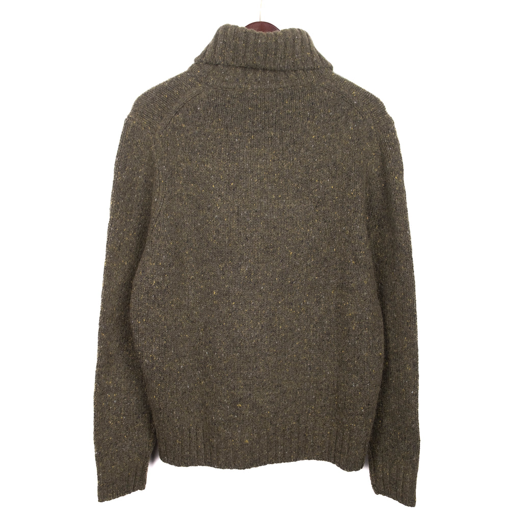 Green Chunky Turtleneck