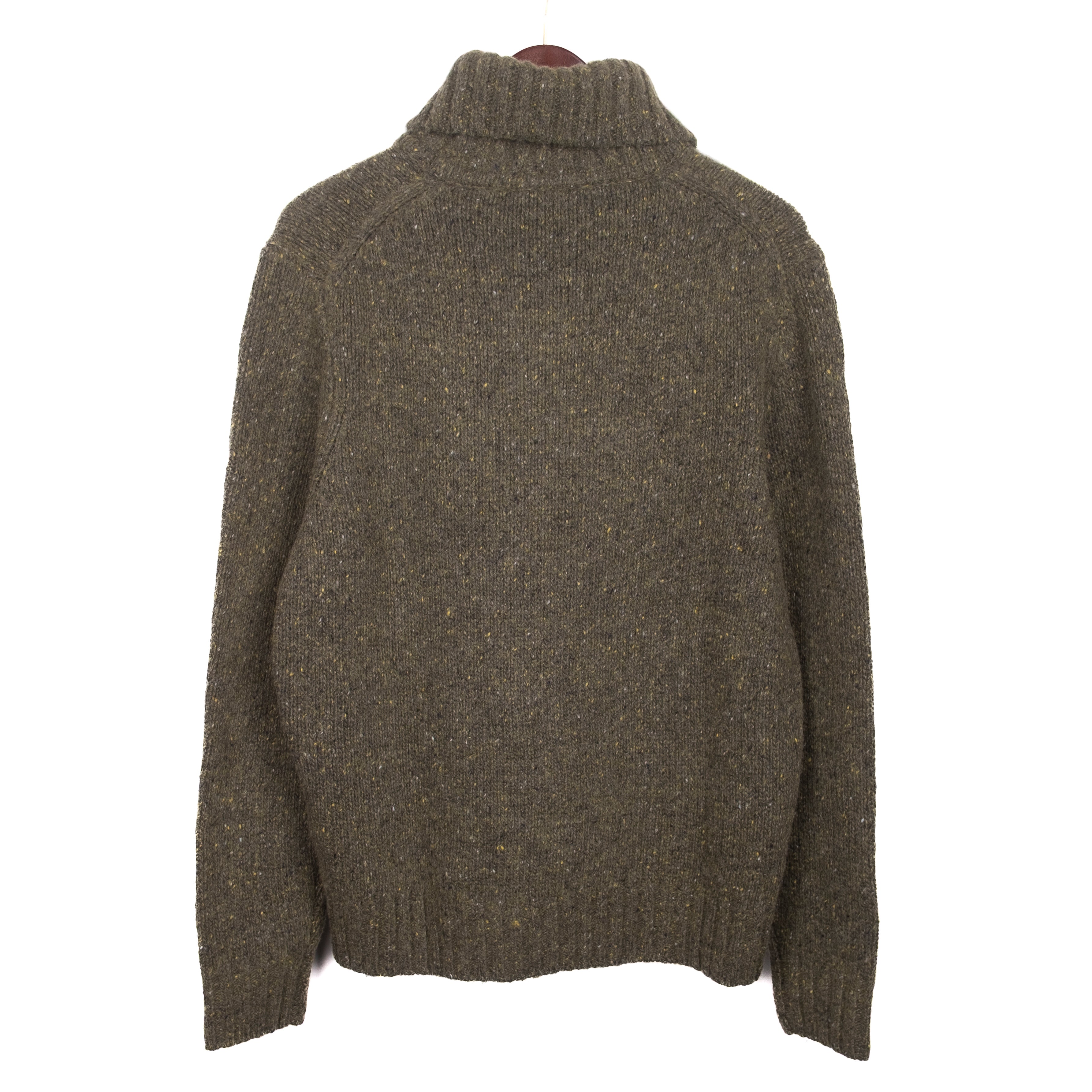 Green Chunky Turtleneck