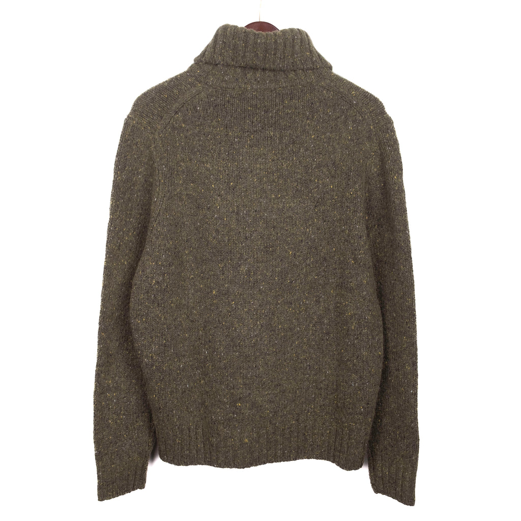 Green Chunky Turtleneck