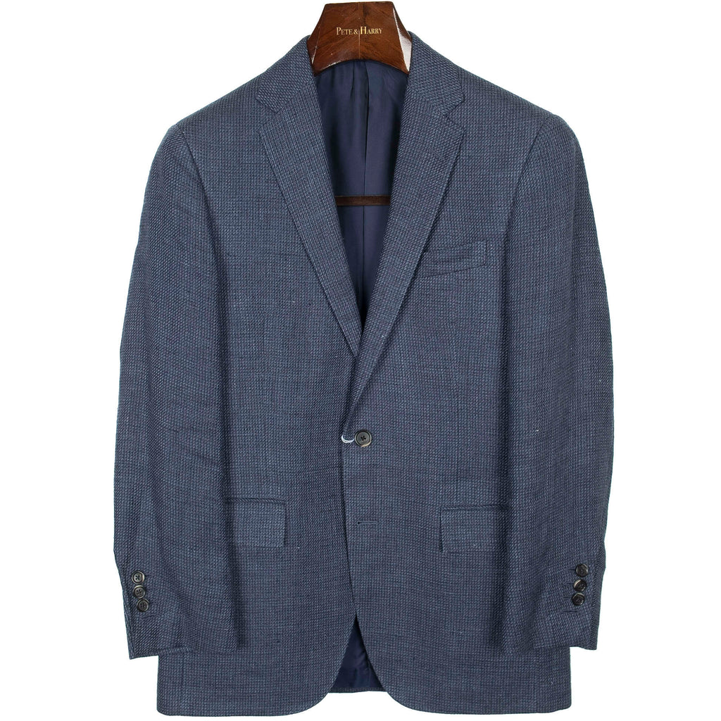 Woven Navy Sport Coat