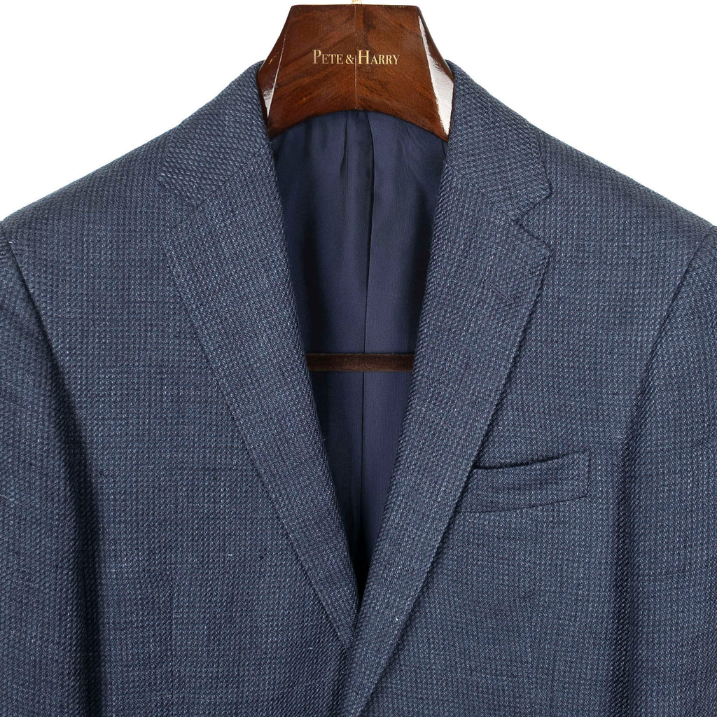 Woven Navy Sport Coat