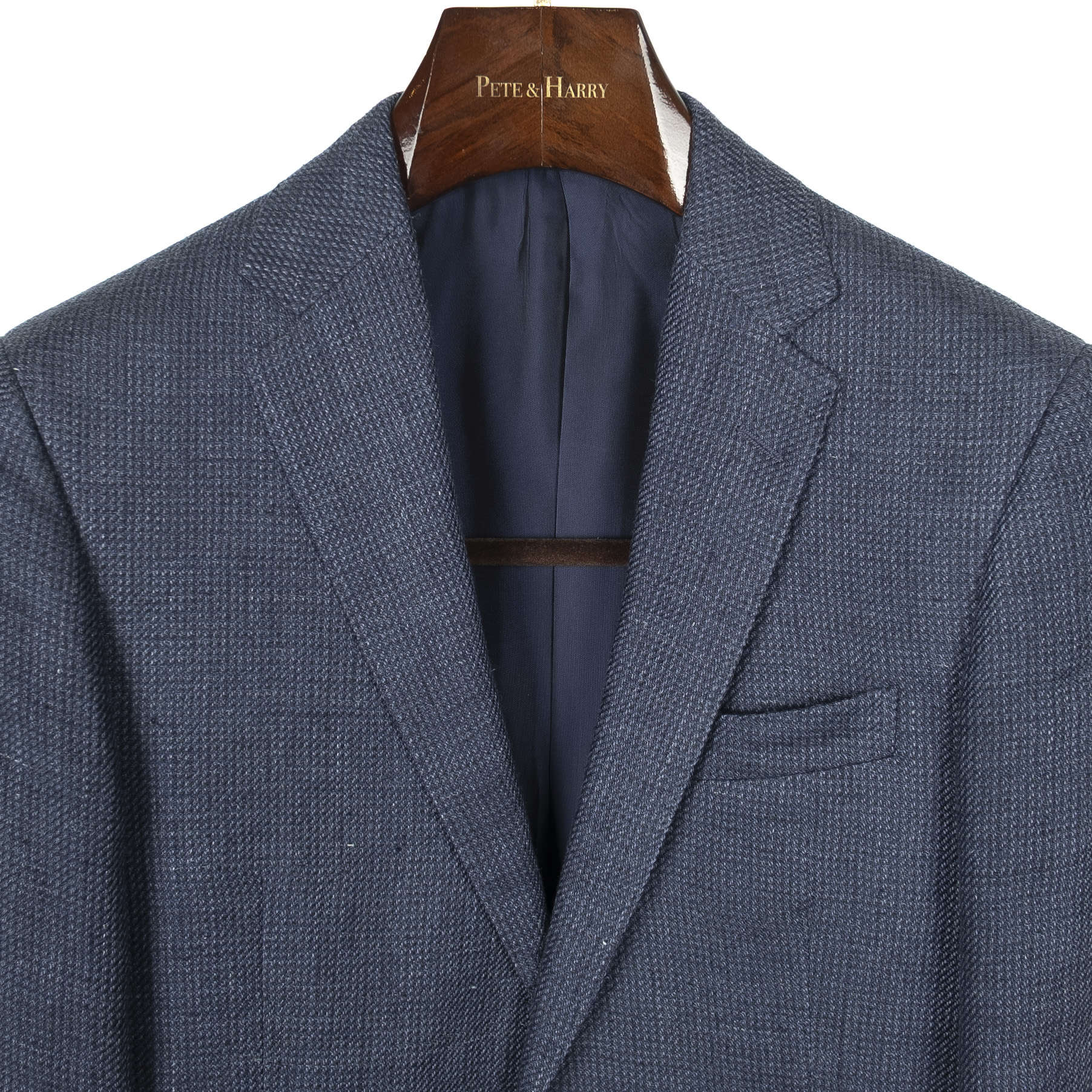 Woven Navy Sport Coat