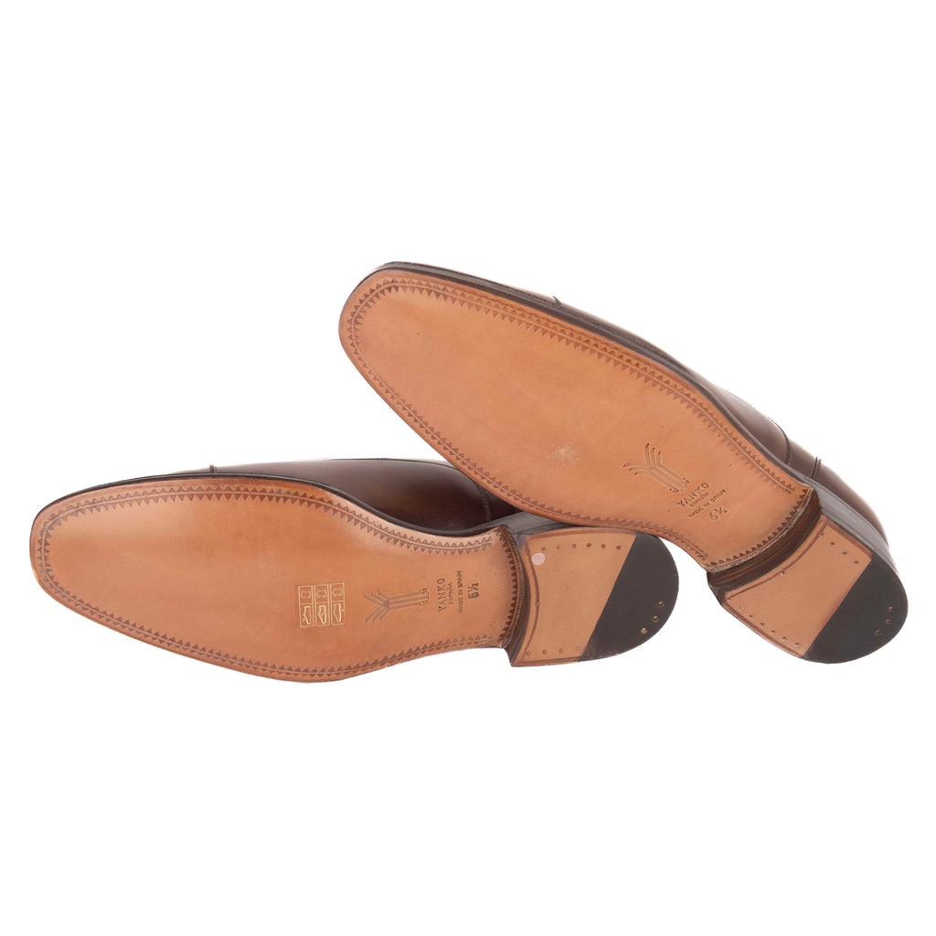 Box Calf Brown Cap Toe Oxfords