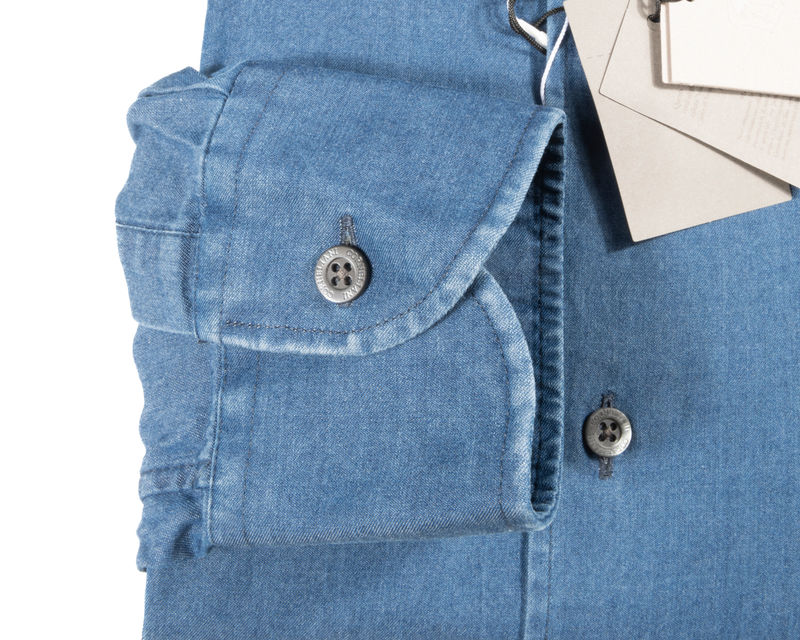 Blue Denim Casual Shirt 38