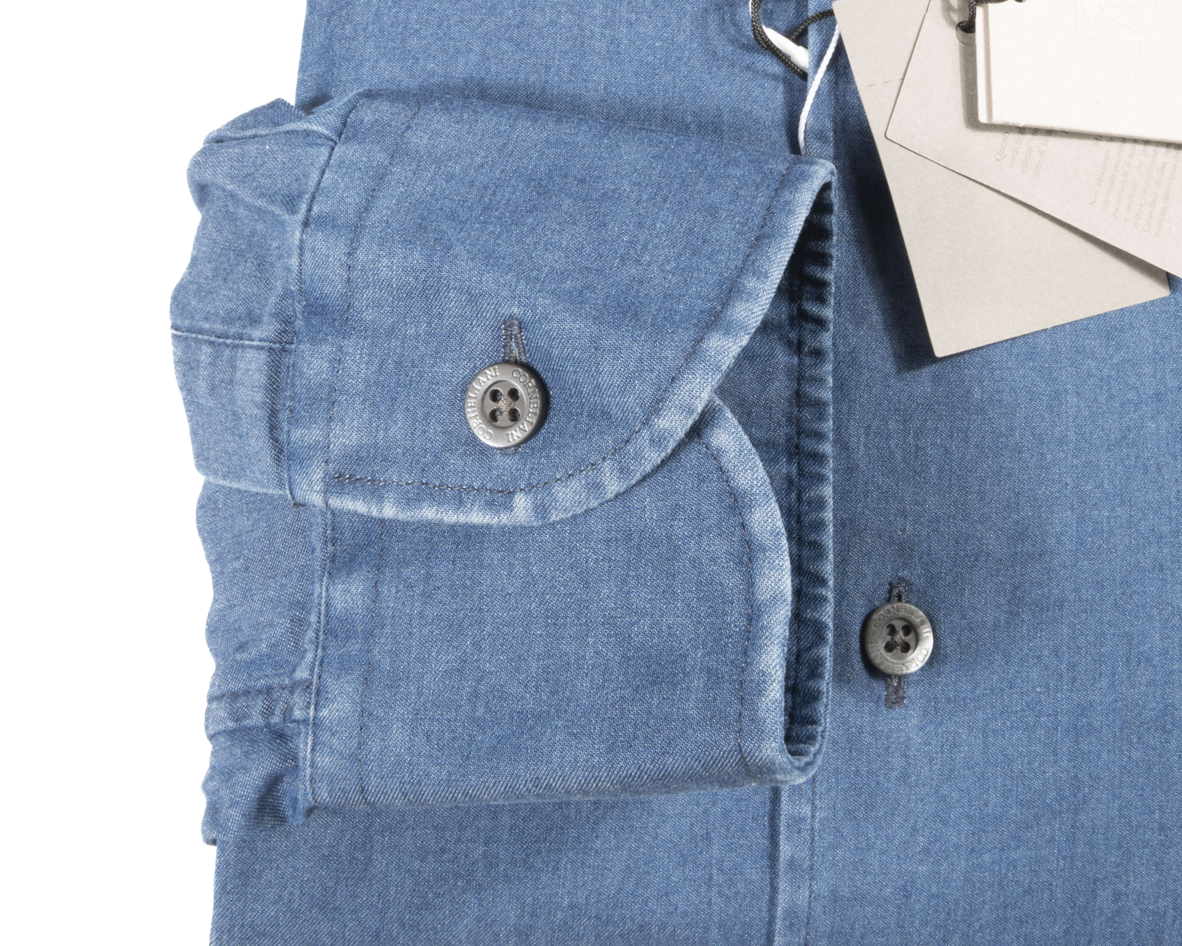 Blue Denim Casual Shirt 38
