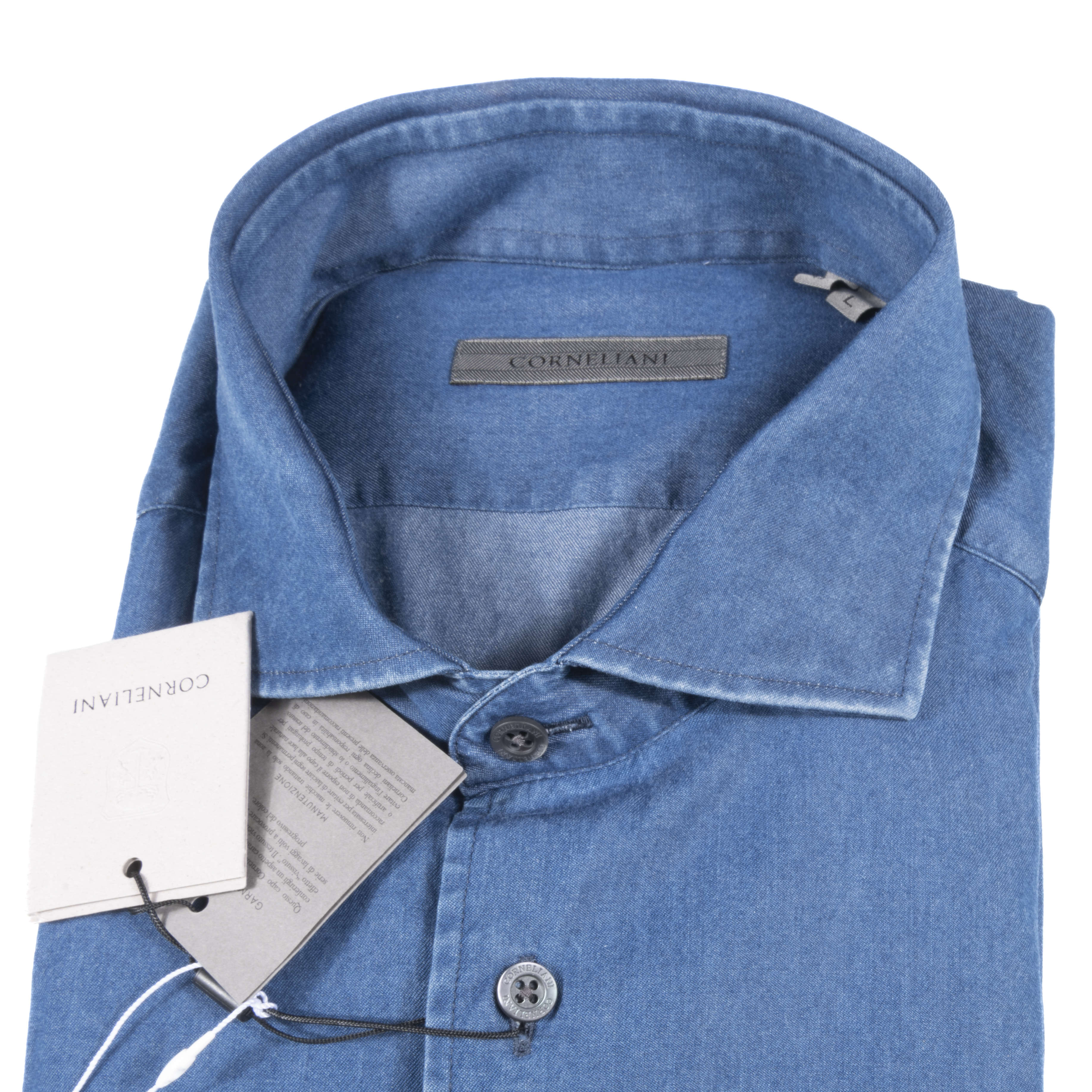 Blue Denim Casual Shirt 38