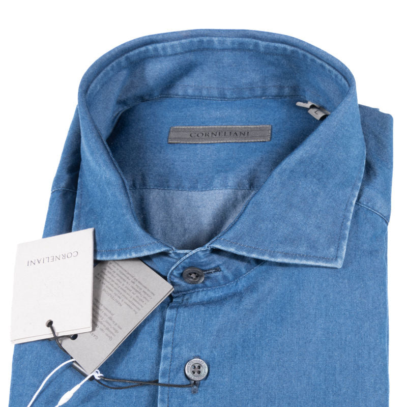 Blue Denim Casual Shirt 38