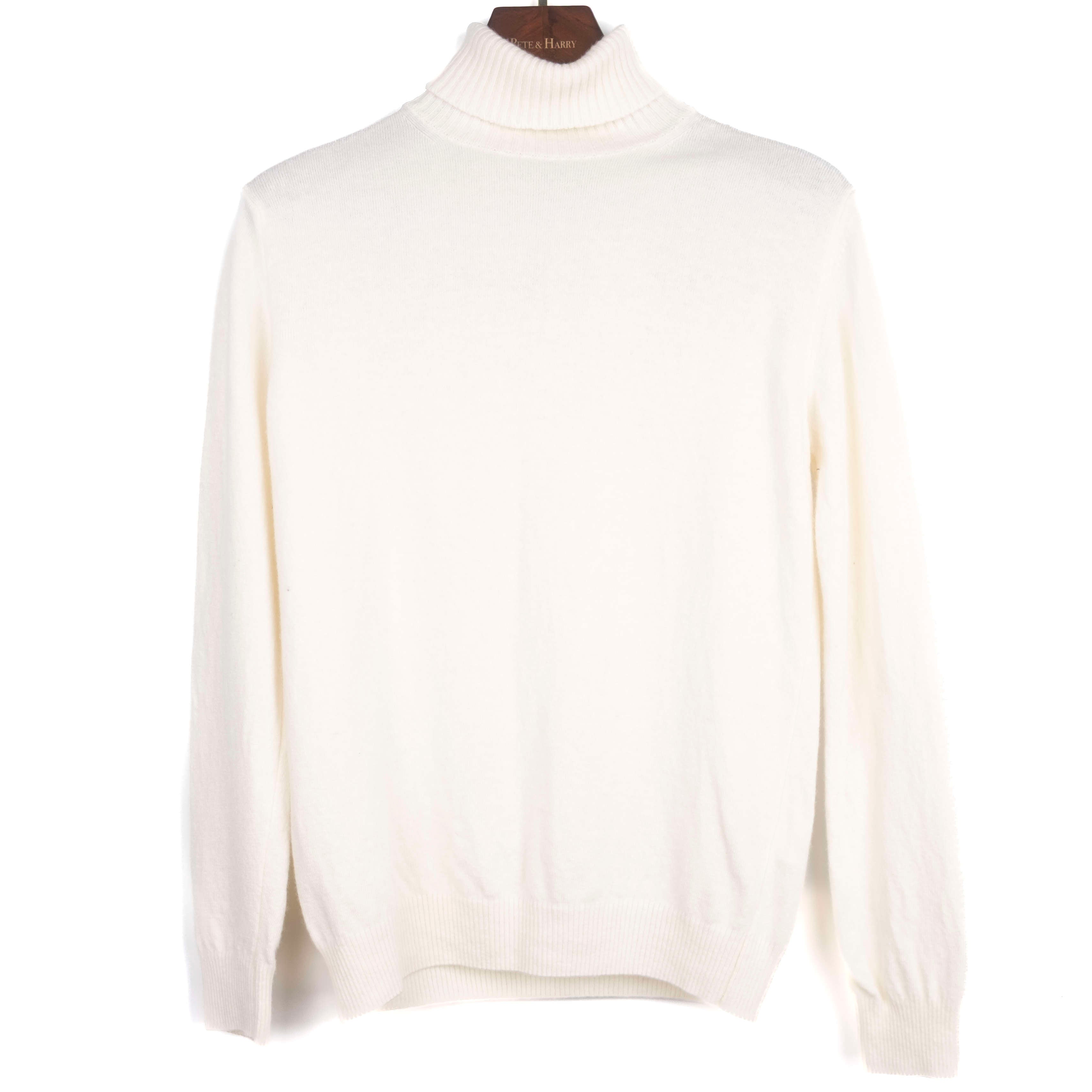White Turtleneck