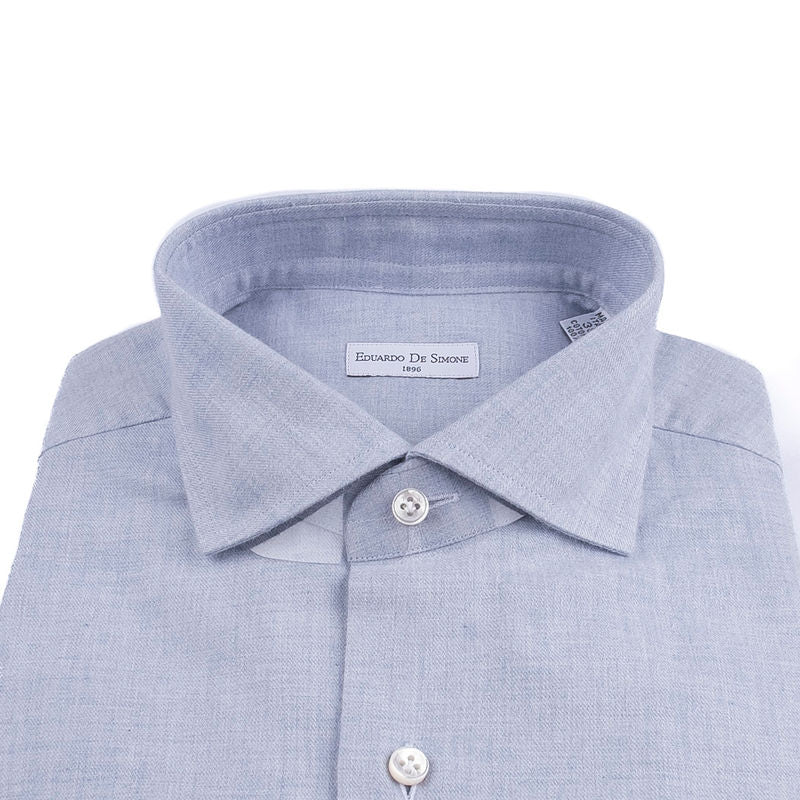 Neapolitan Hand Tailored Pale Blue Shirt