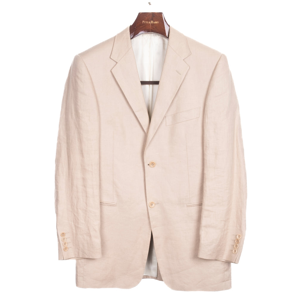 Beige Linen Sport Coat