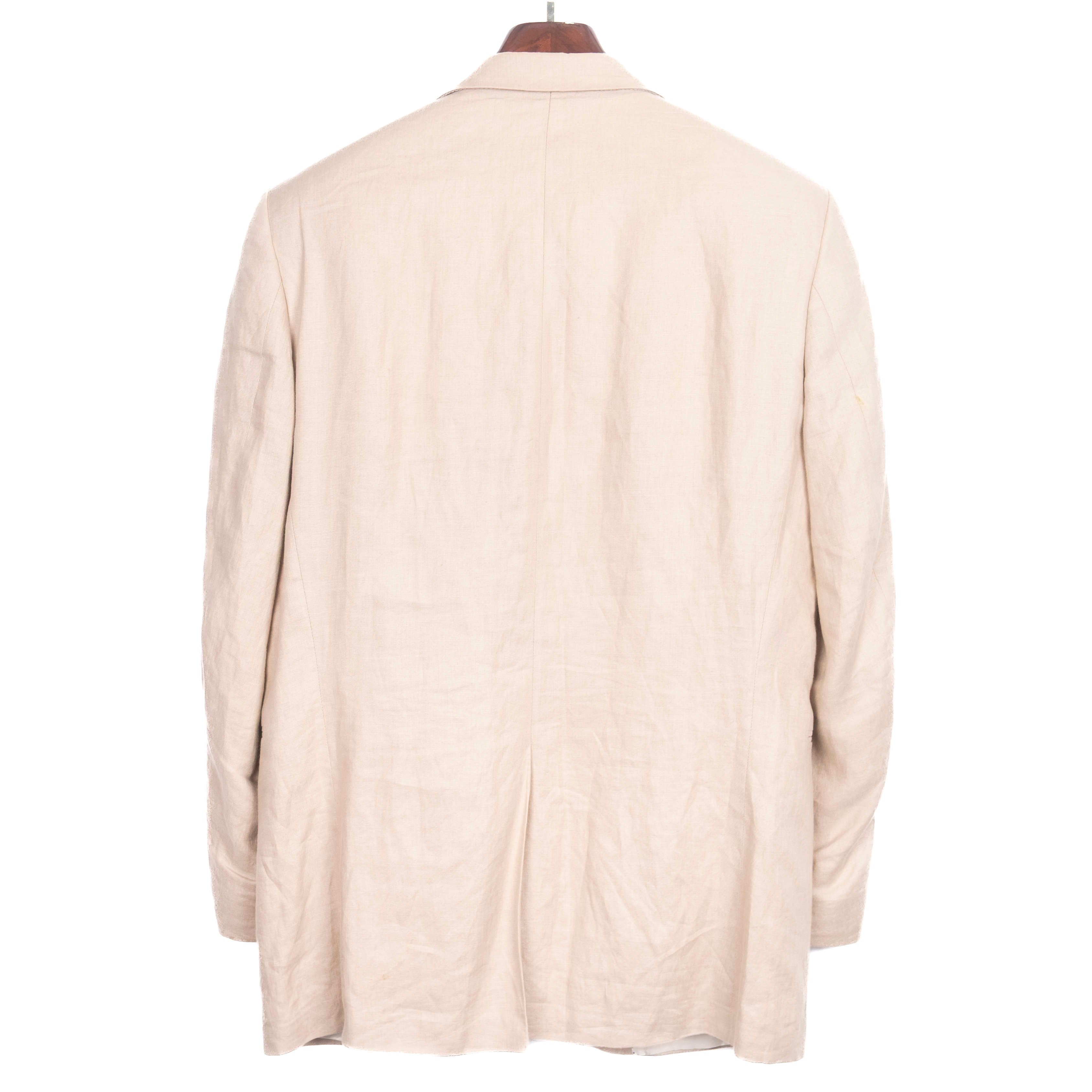Beige Linen Sport Coat