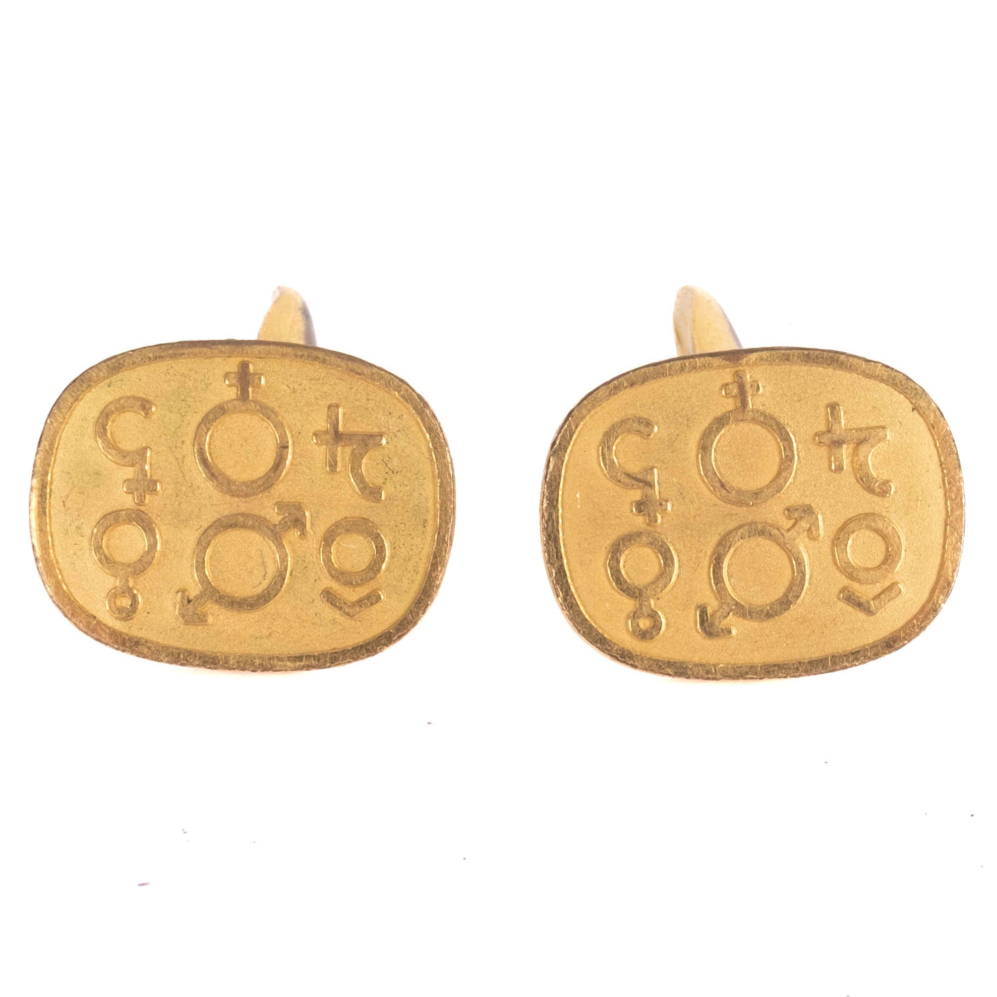 Cufflinks with Symbols