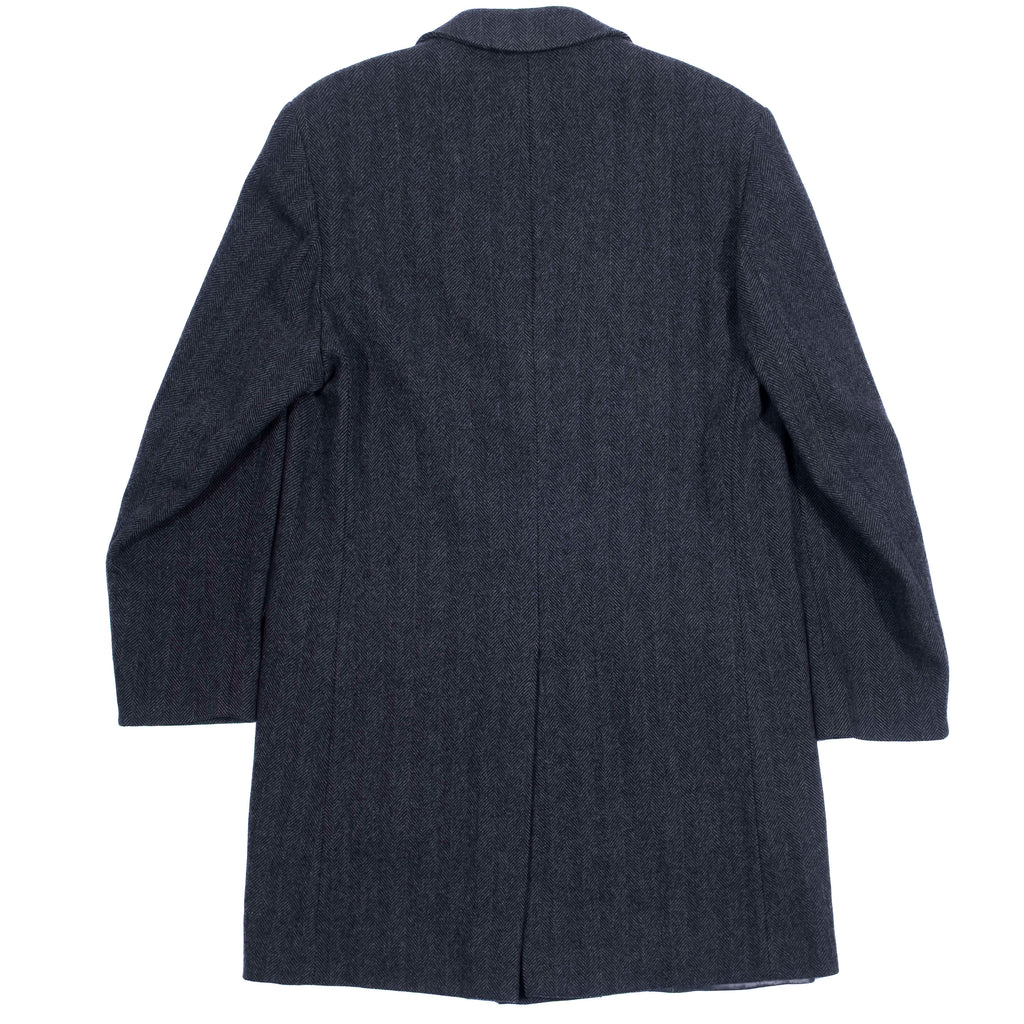 Dress Borni Grey Herringbone Coat Sz 50