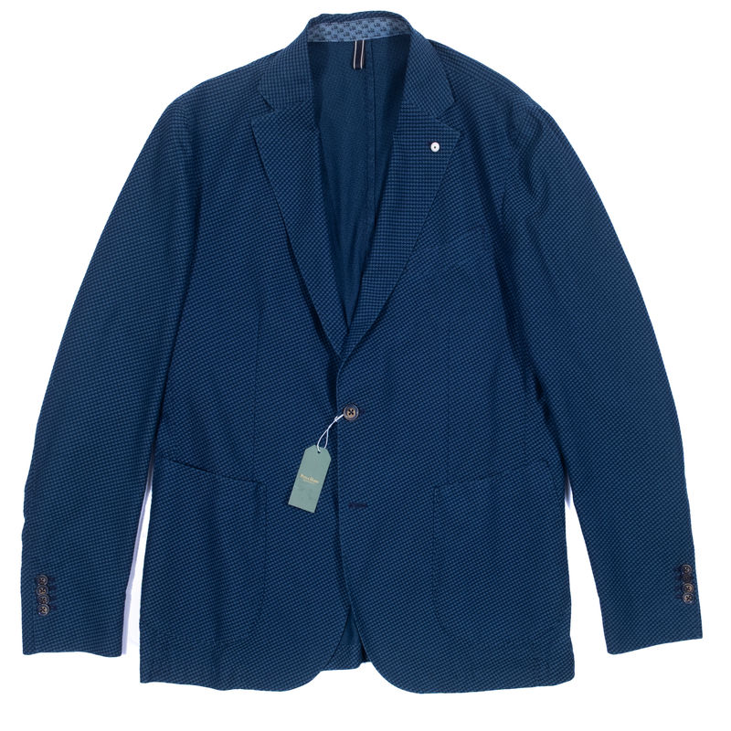 L.B.M. 1911 Blue Structured Sport Coat