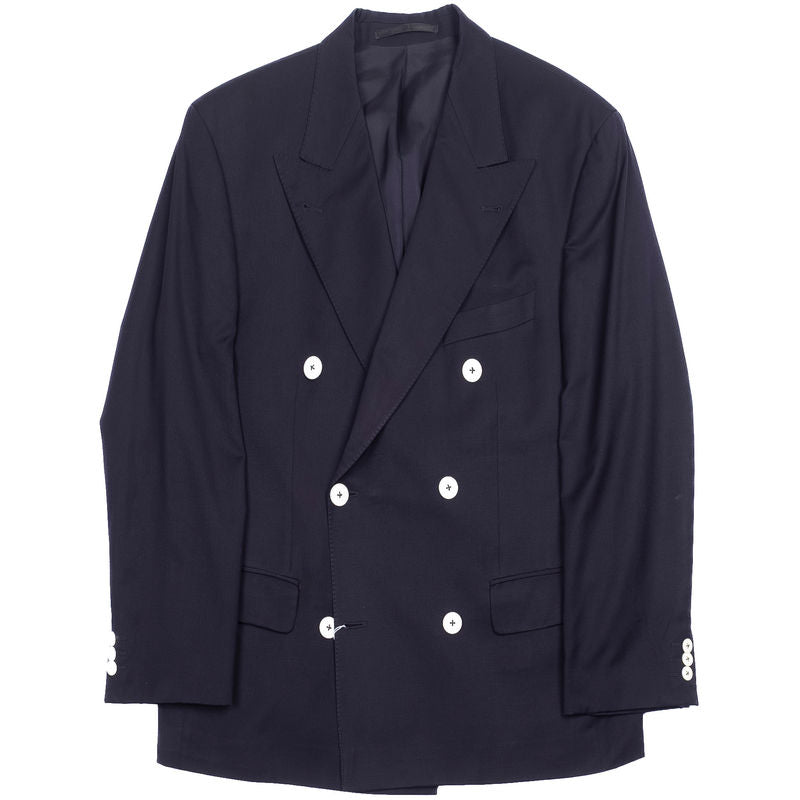 Navy Double Breasted Sports Coat