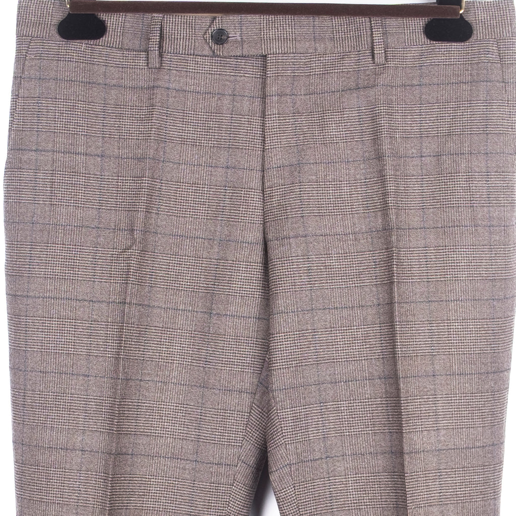 Brown Prince of Wales Check Suit