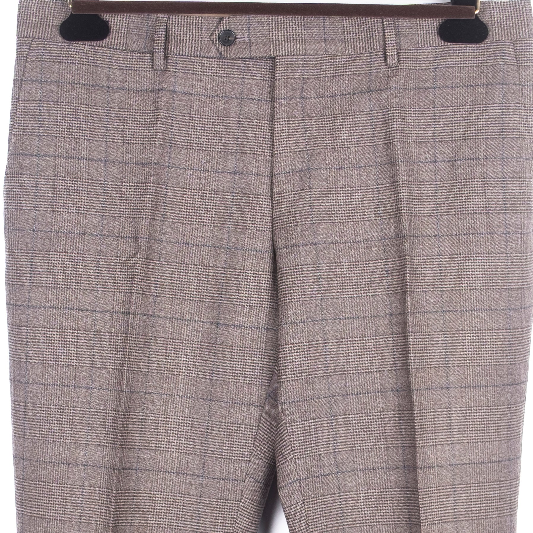 Brown Prince of Wales Check Suit