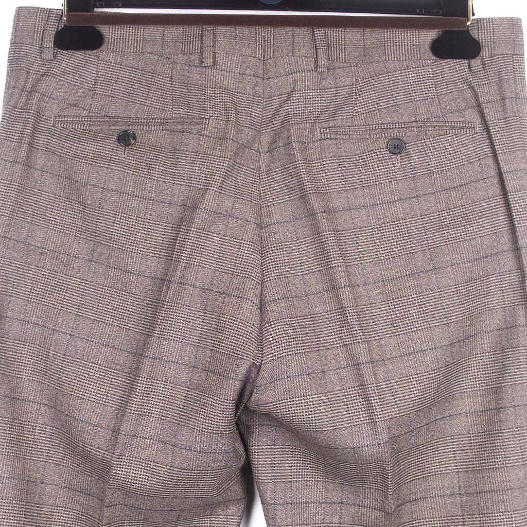 Brown Prince of Wales Check Suit