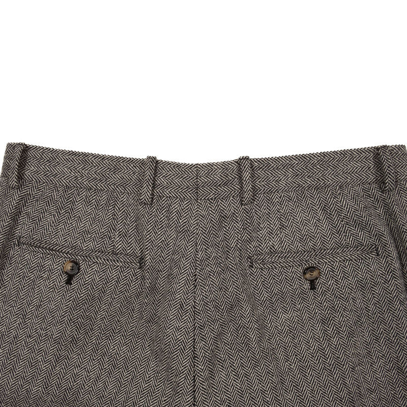 Hugo Boss Grey Herringbone Suit Sz 152