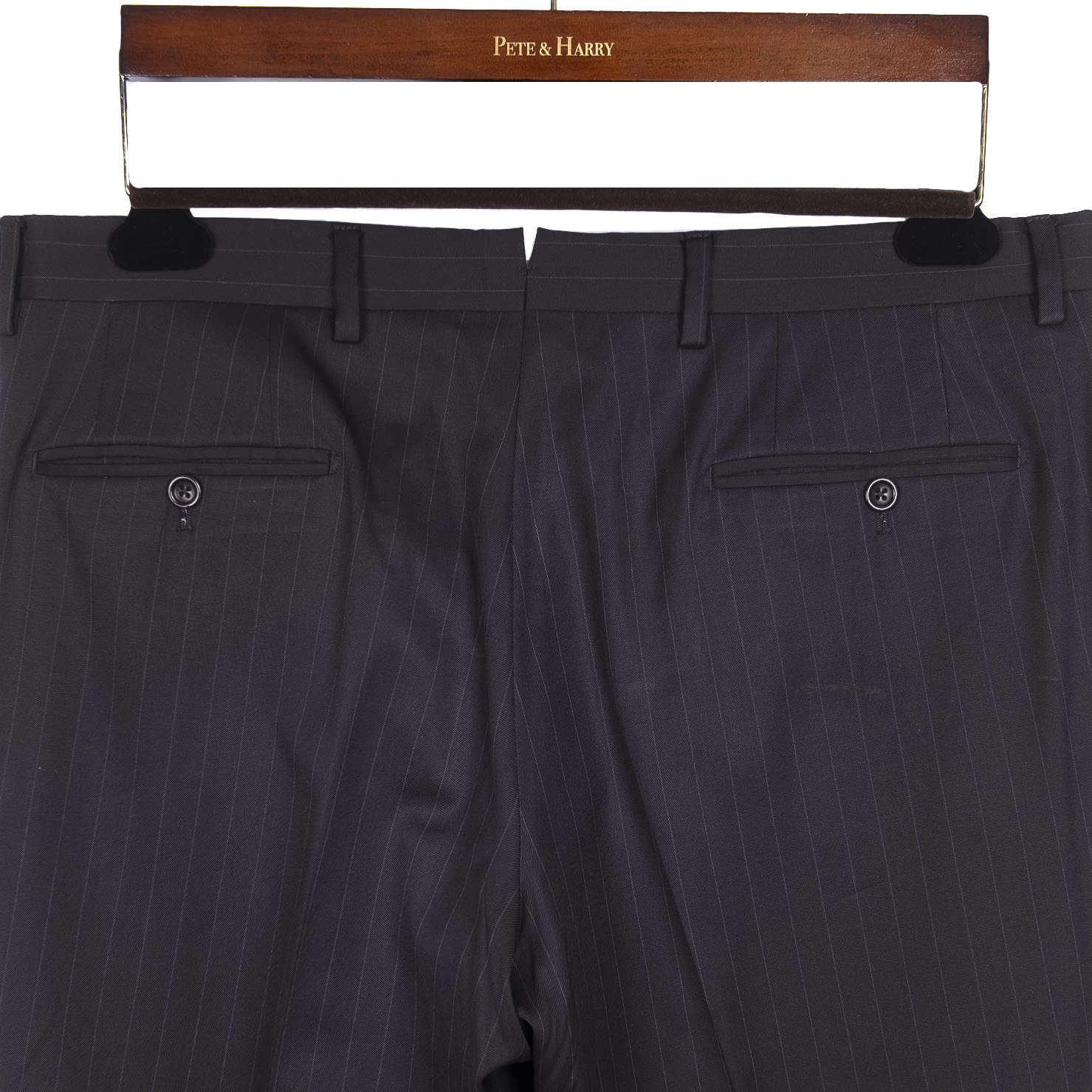 Rose & Born Grey Pinstripe Business Suit