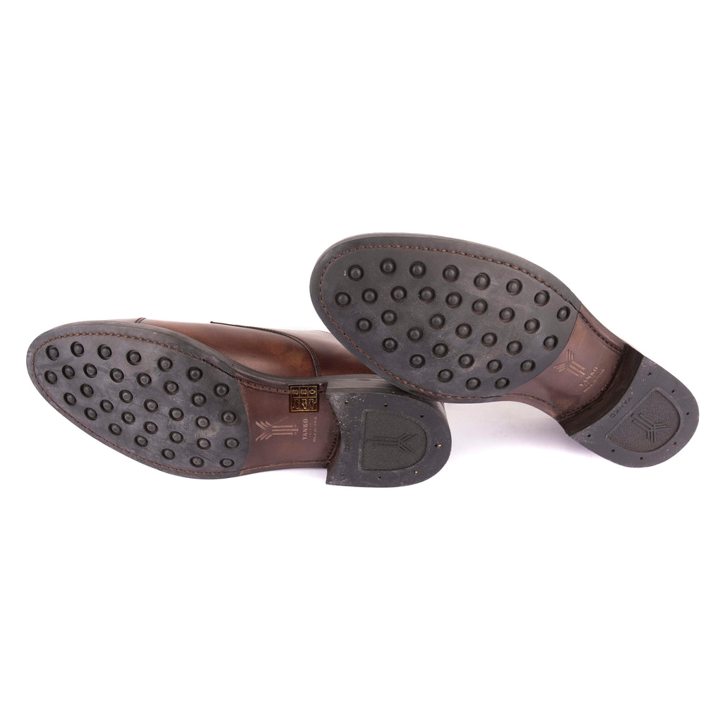 Box Calf Brown Cap Toe Derbie