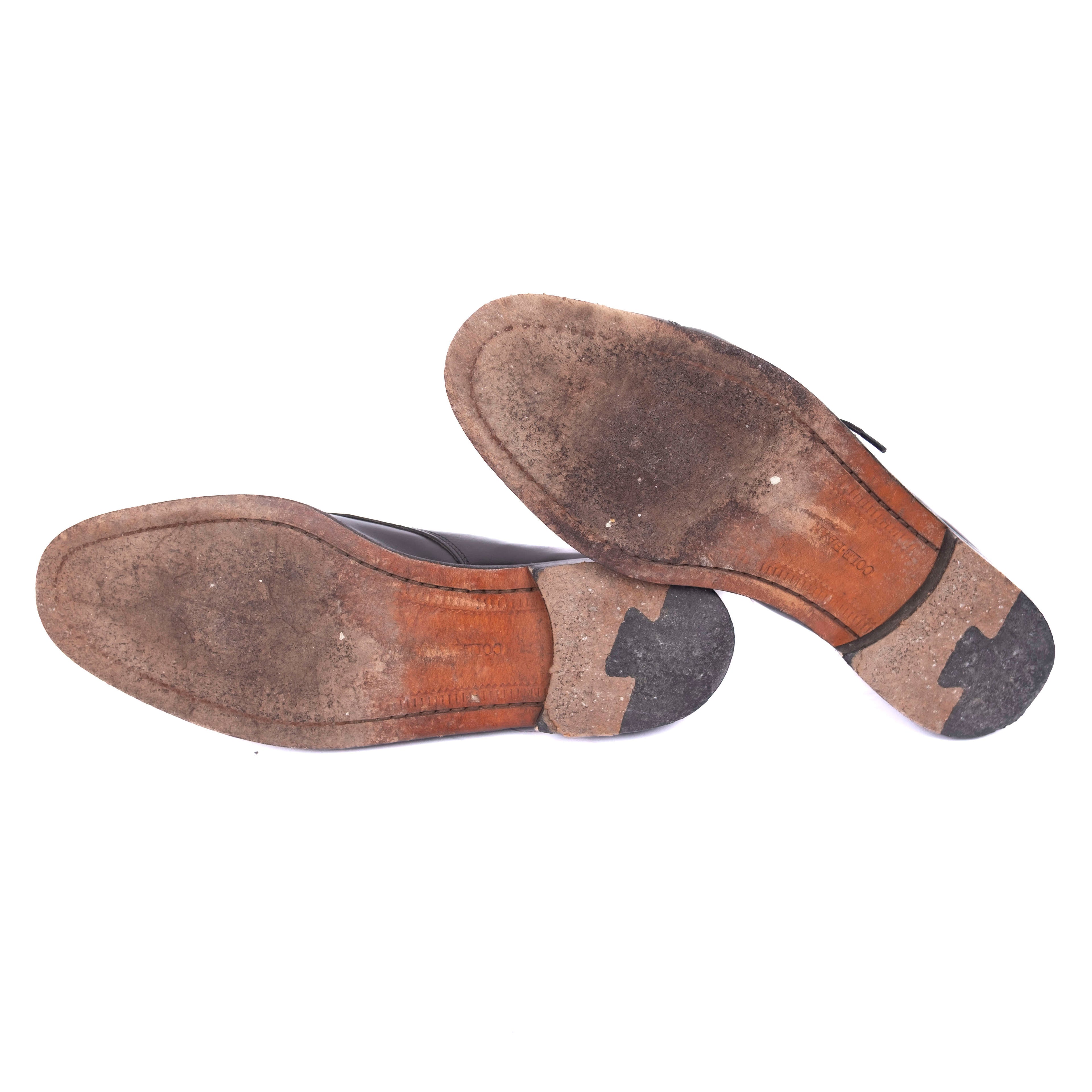 Black Cap Toe Derbies