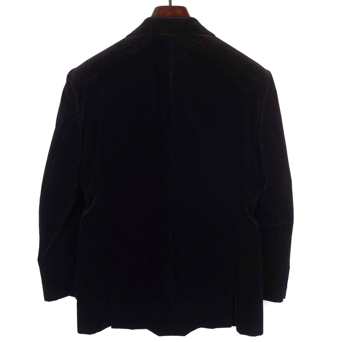Est Retail Price 10 000 SEK - Neapolitan Hand Tailored Black Velvet Tuxedo Dinner Jacket Sz 48