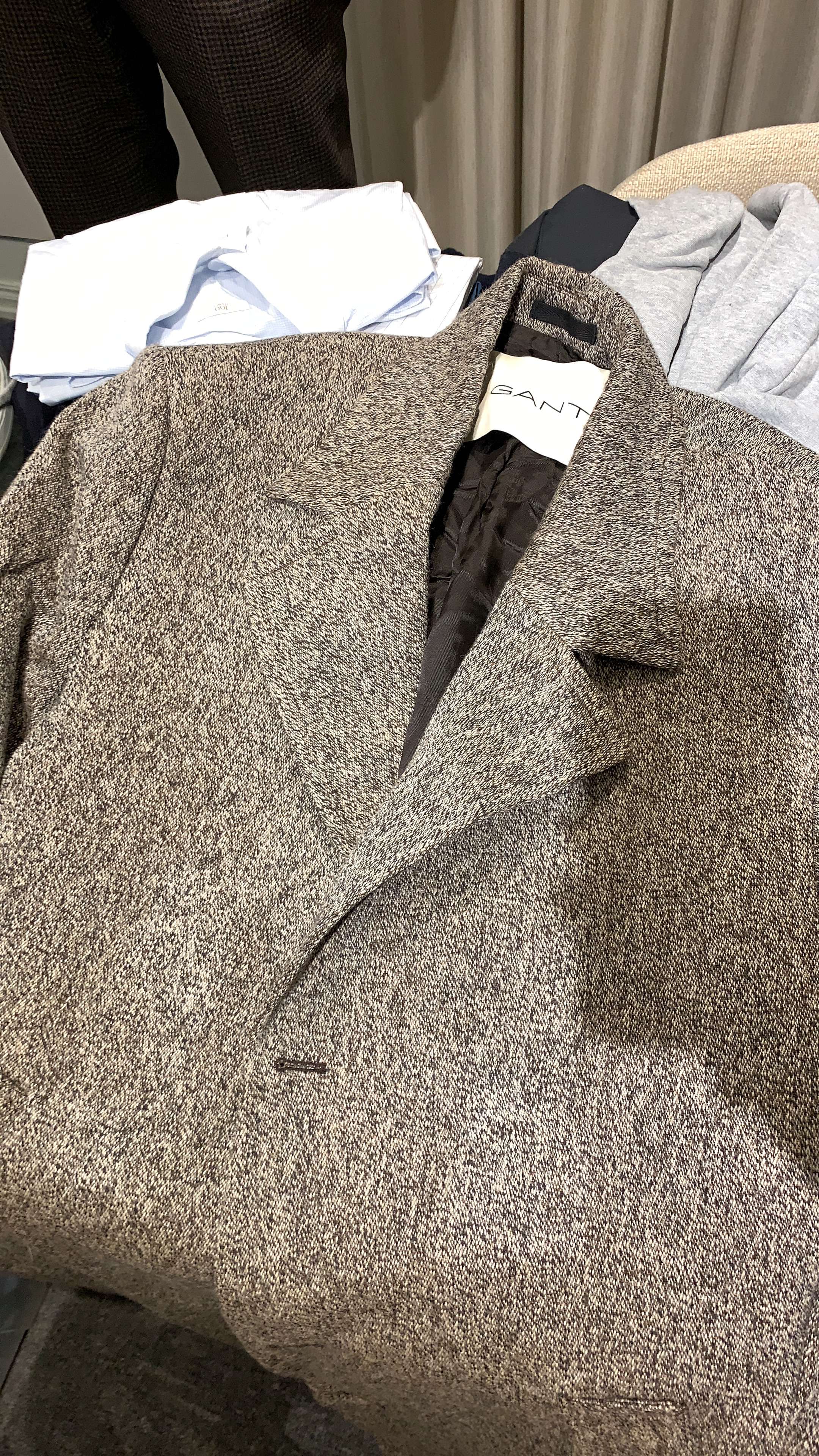 Grey Wool Coat