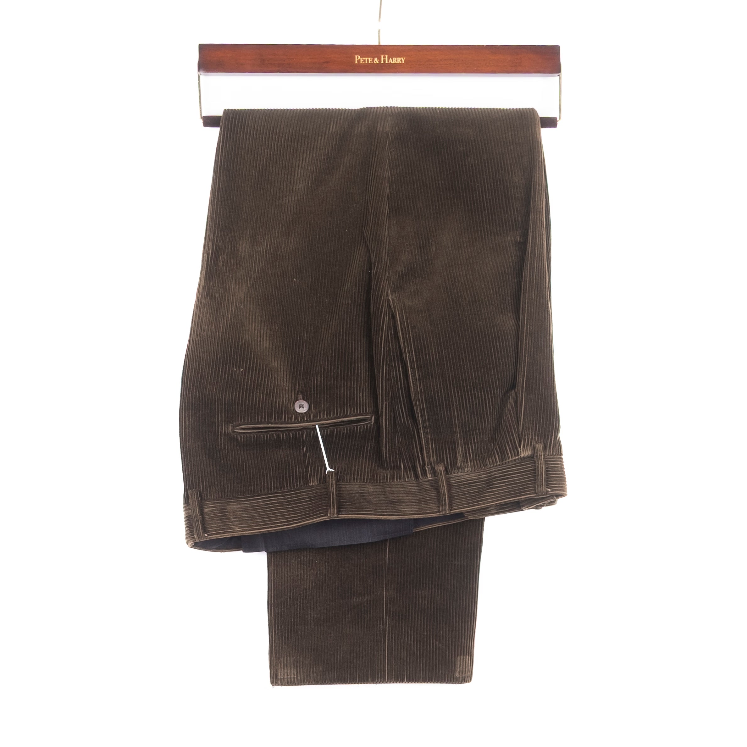 Green Corduroy Casual Trouser