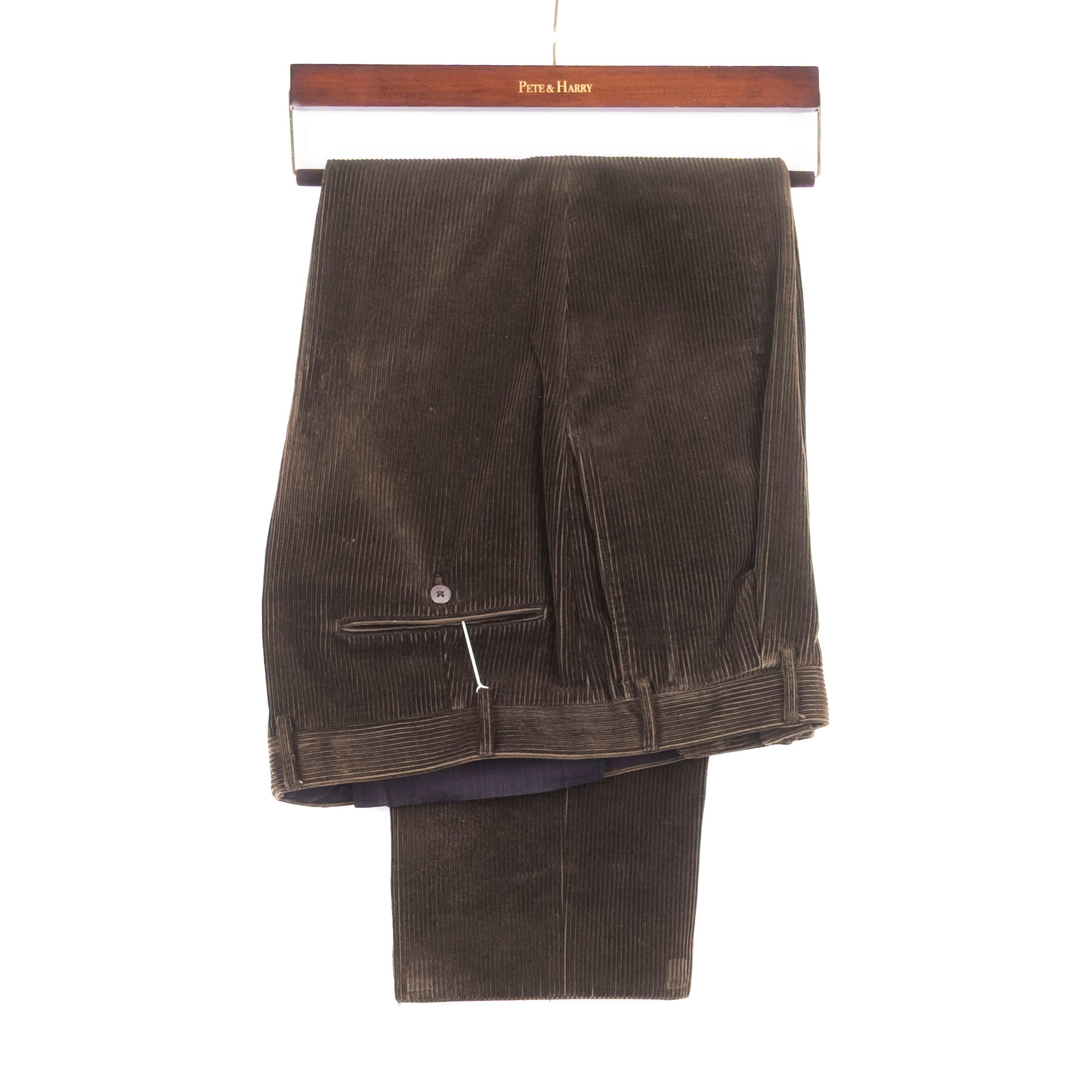 Green Corduroy Casual Trouser