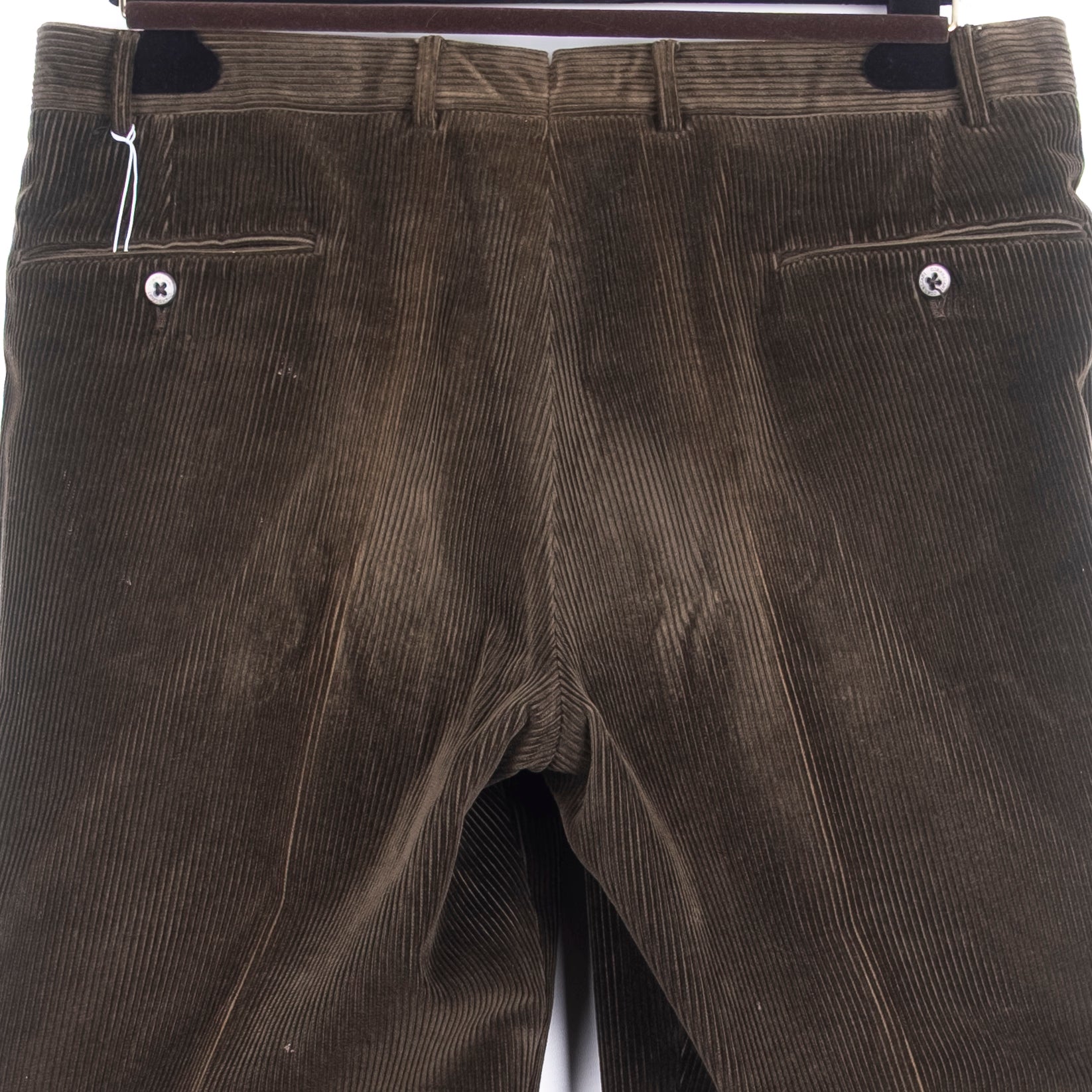 Green Corduroy Casual Trouser