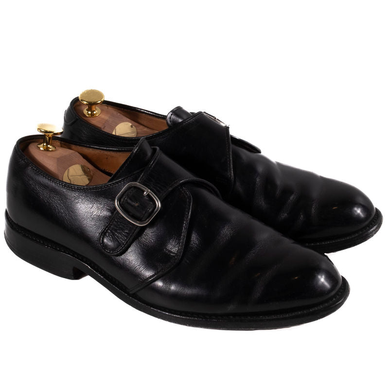 Allen Edmonds Black Single Monkstraps