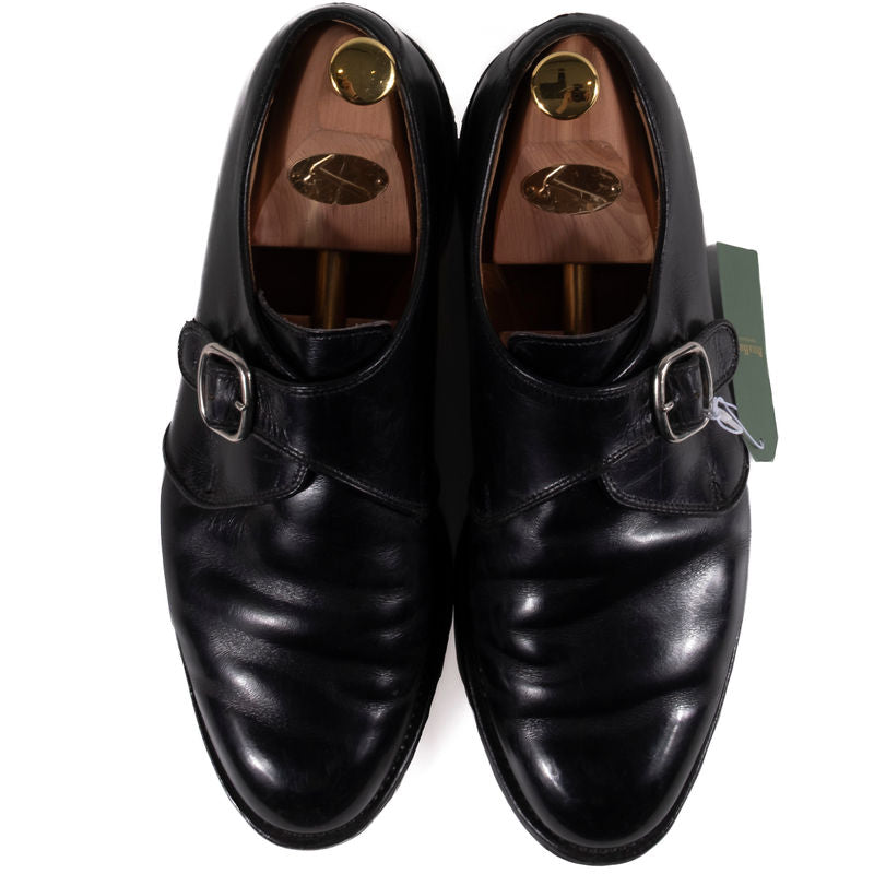 Allen Edmonds Black Single Monkstraps