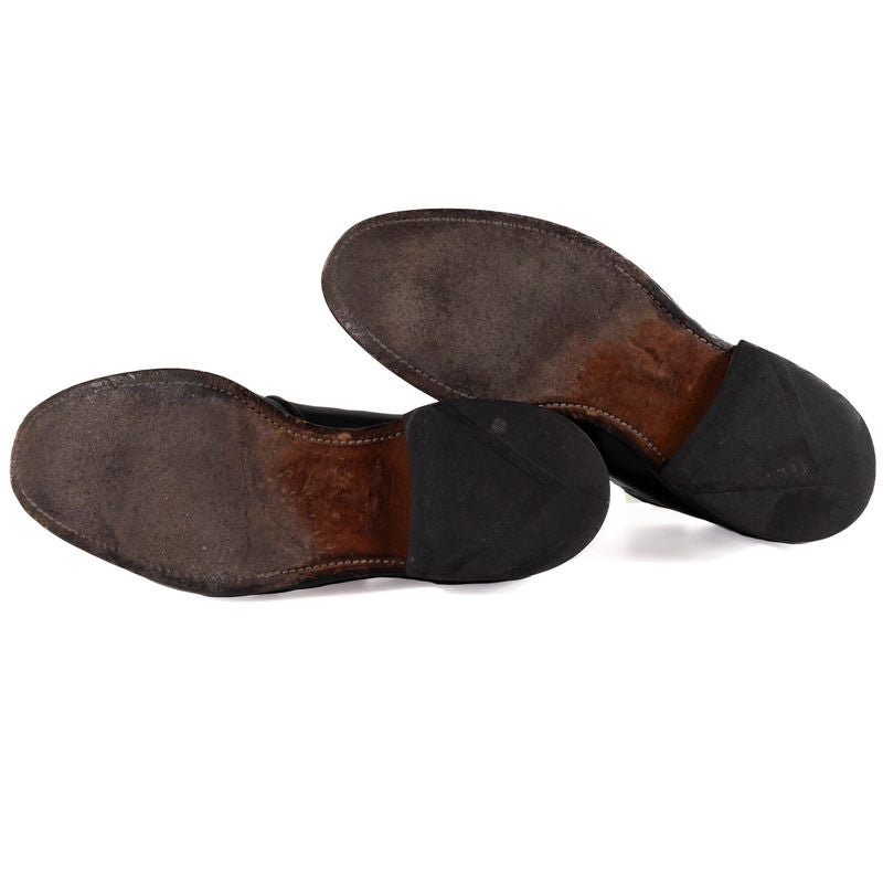 Allen Edmonds Black Single Monkstraps