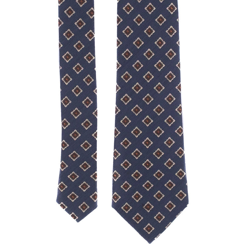 Blue Patterned Tie