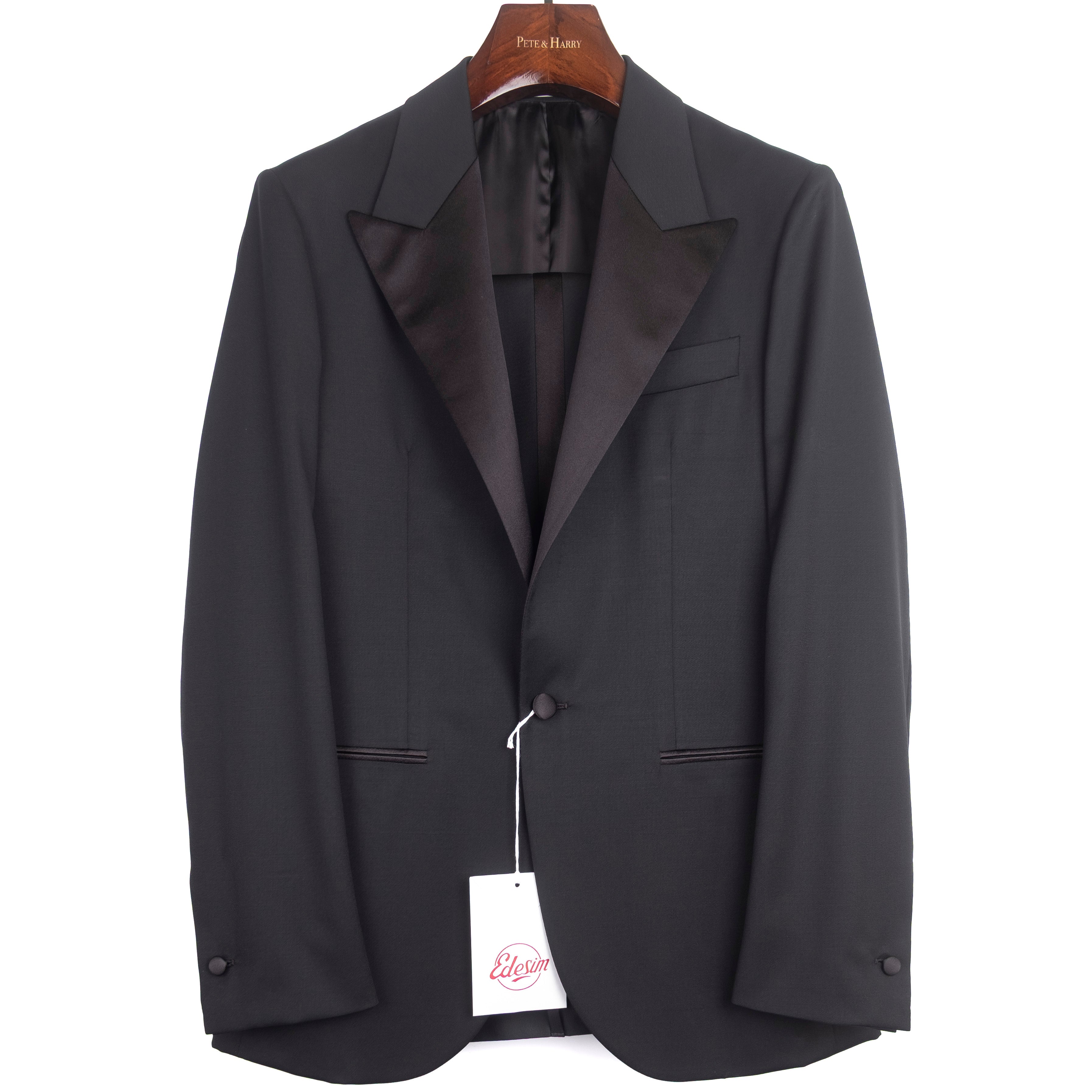 Exclusive P&H x Edesim Neapolitan Hand Tailored Peak Lapel Tuxedo
