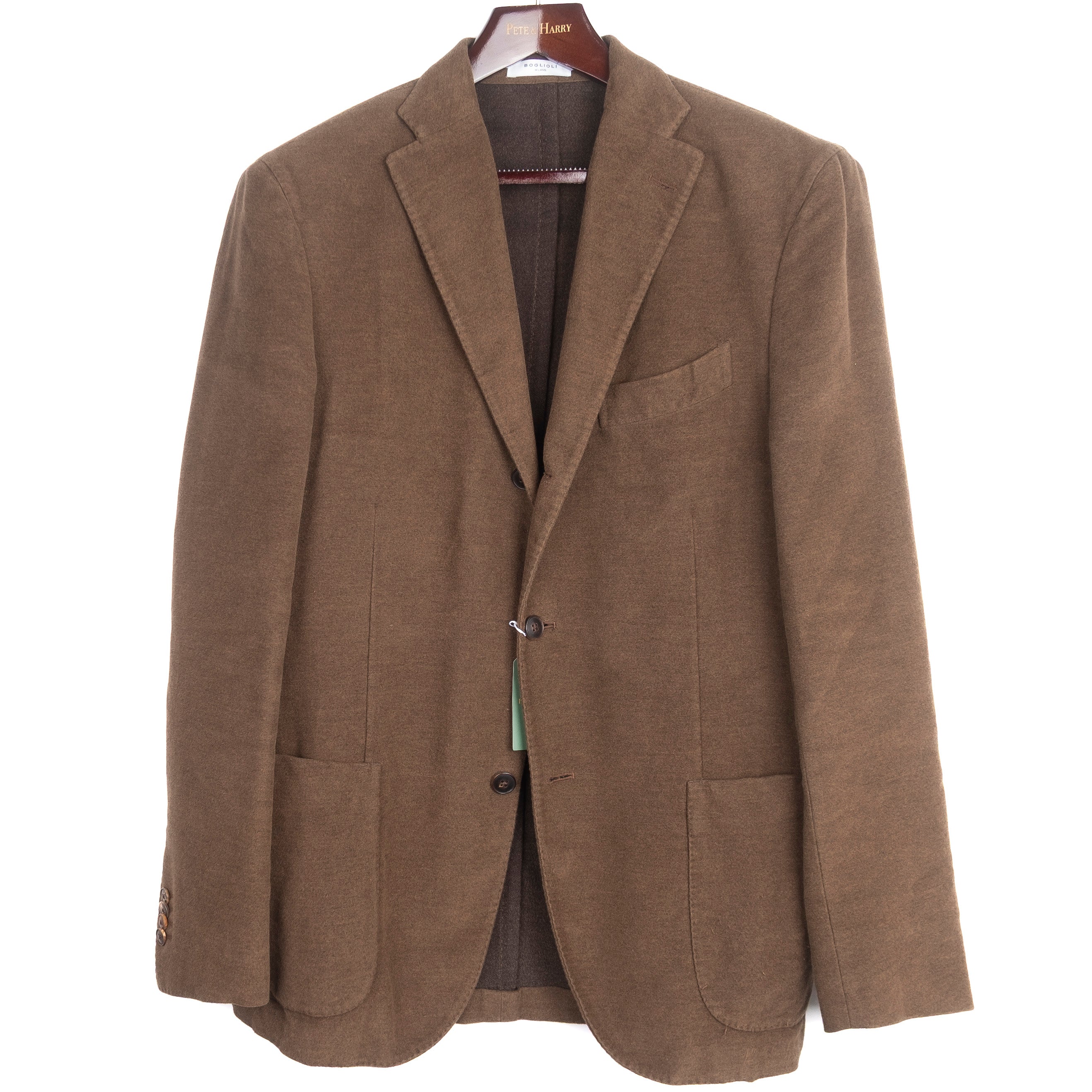 Brown Cotton Sport Coat