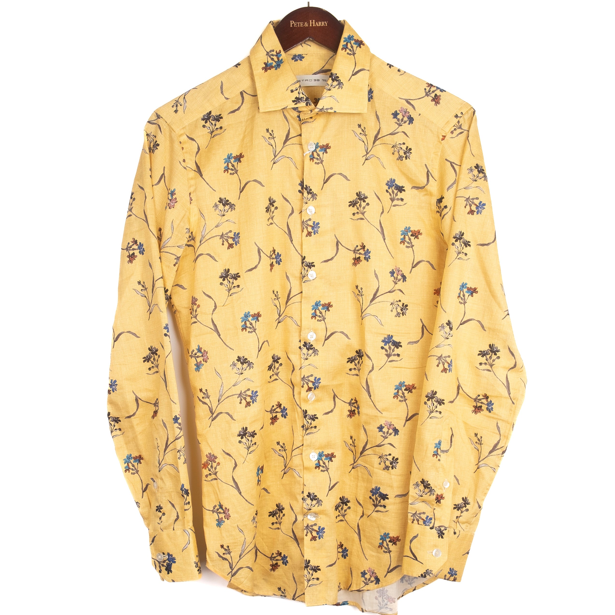 Yellow Floral Shirt