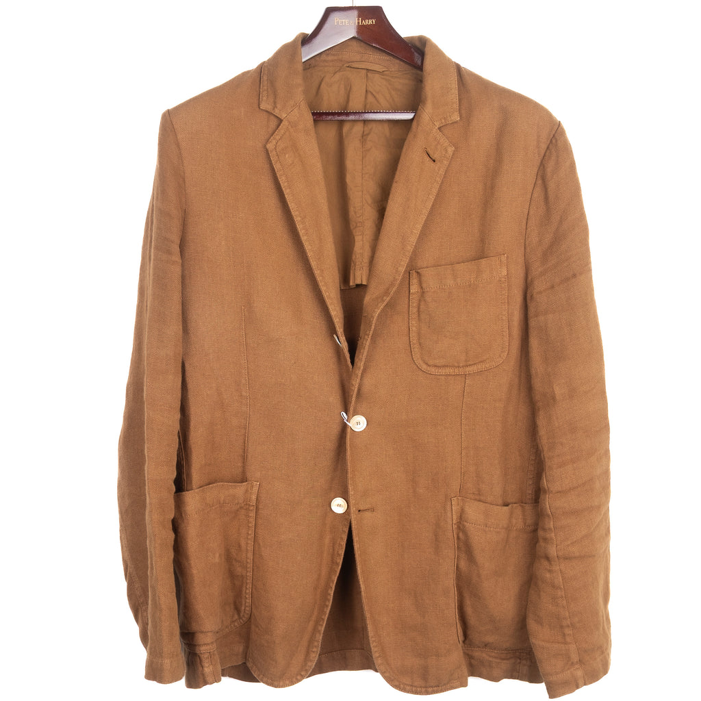 Brown Cotton Sport Coat