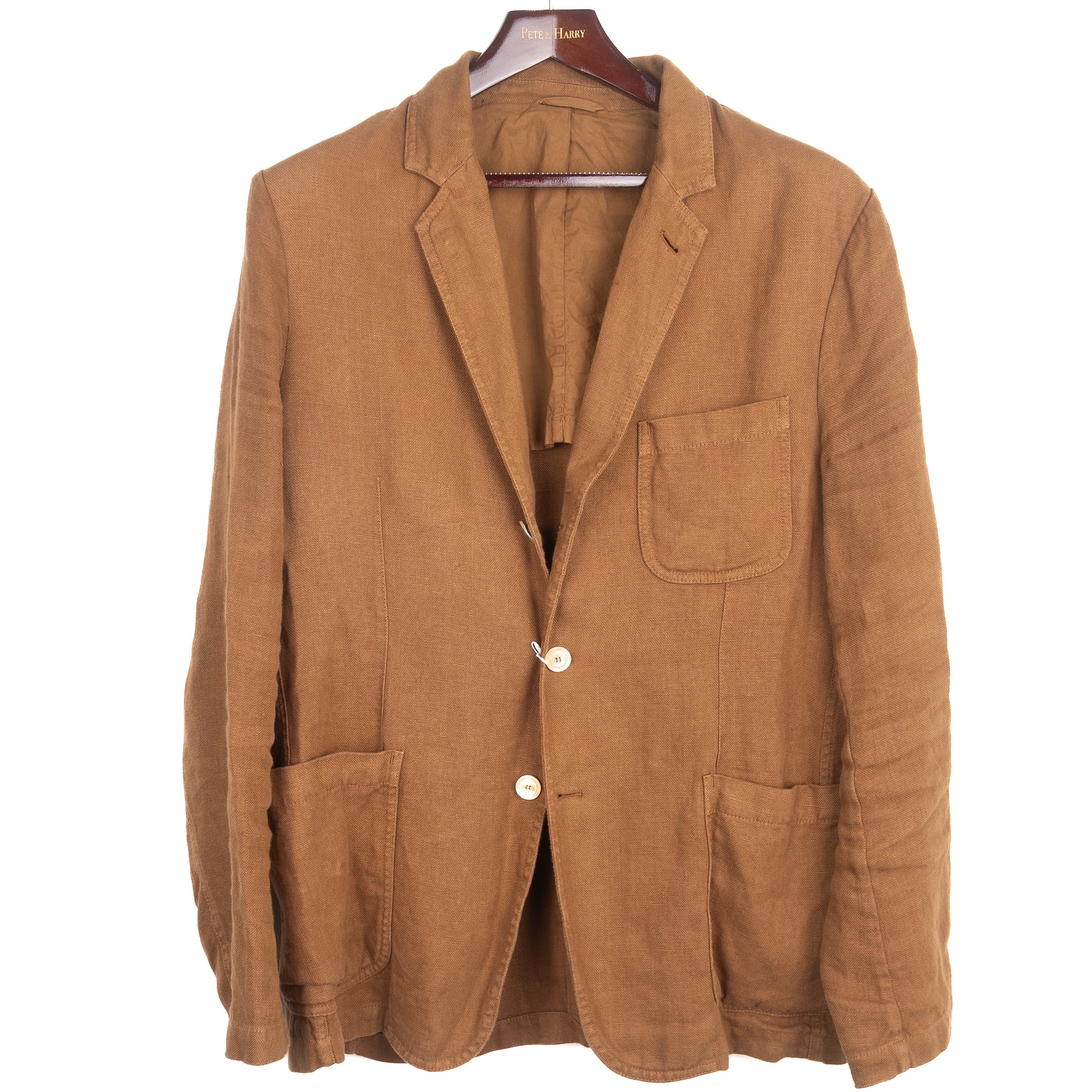 Brown Cotton Sport Coat