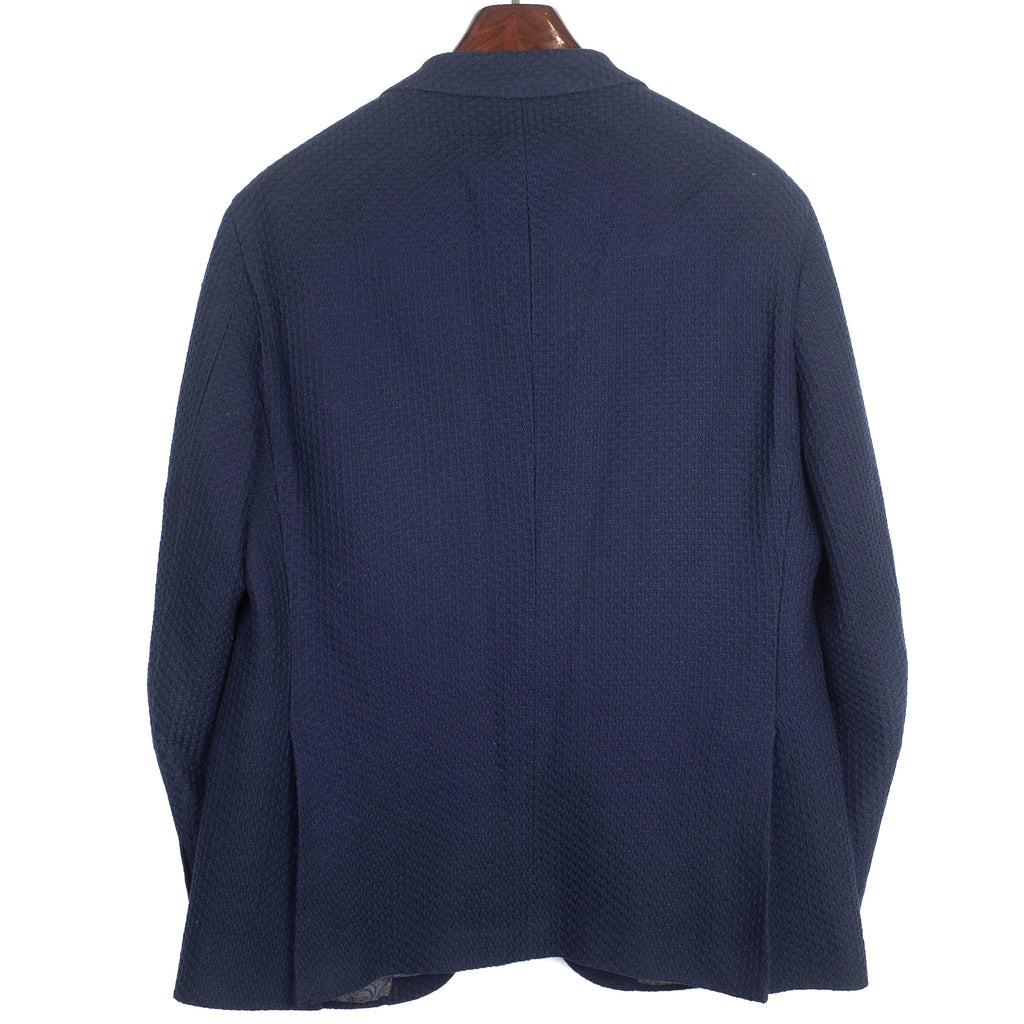Textured Navy Sport Coat