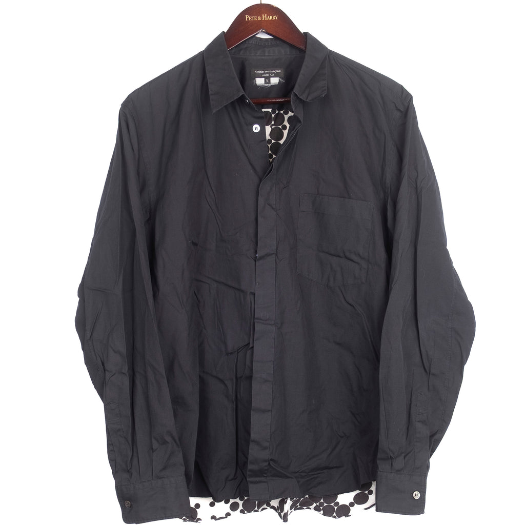 Black Patterned Shirt