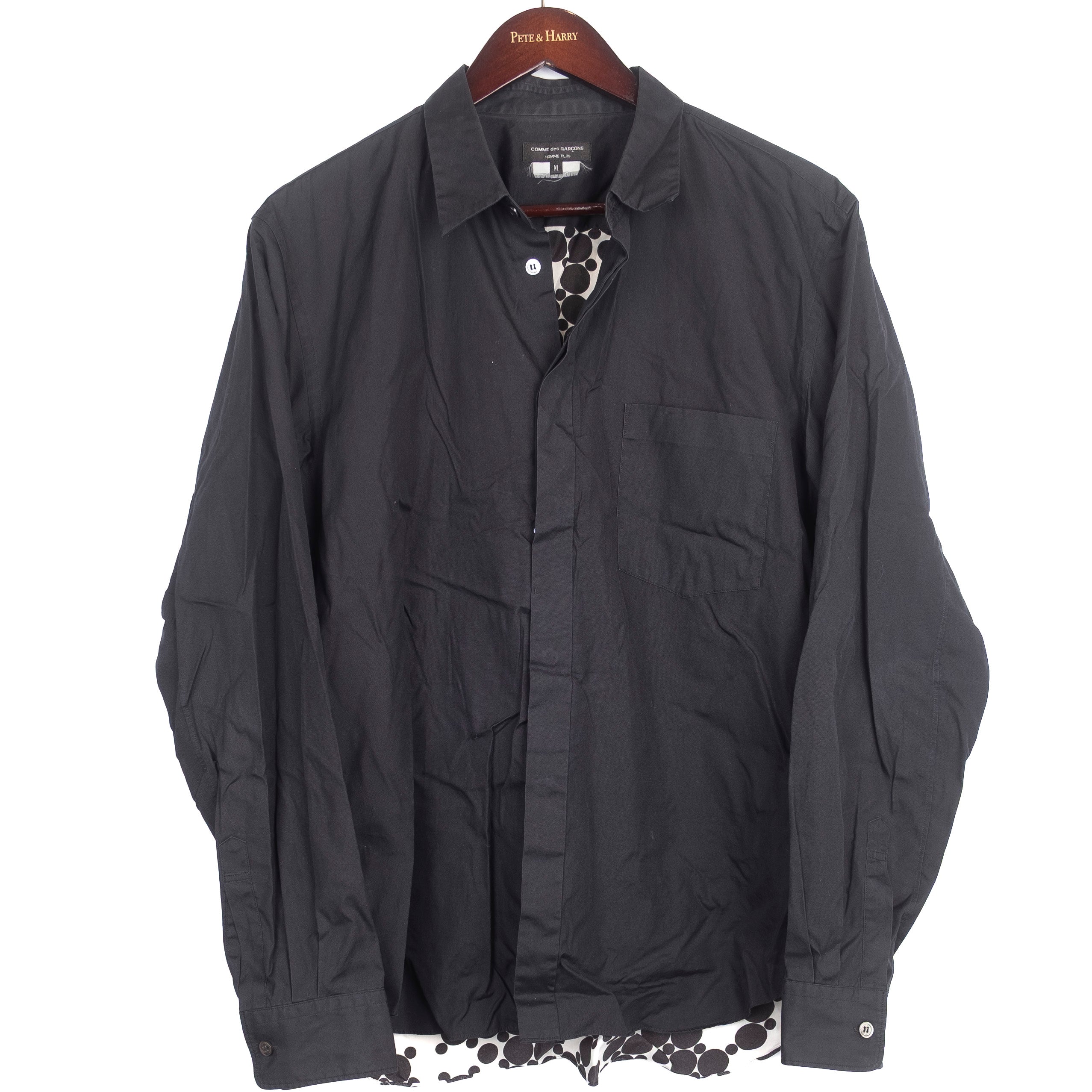 Black Patterned Shirt