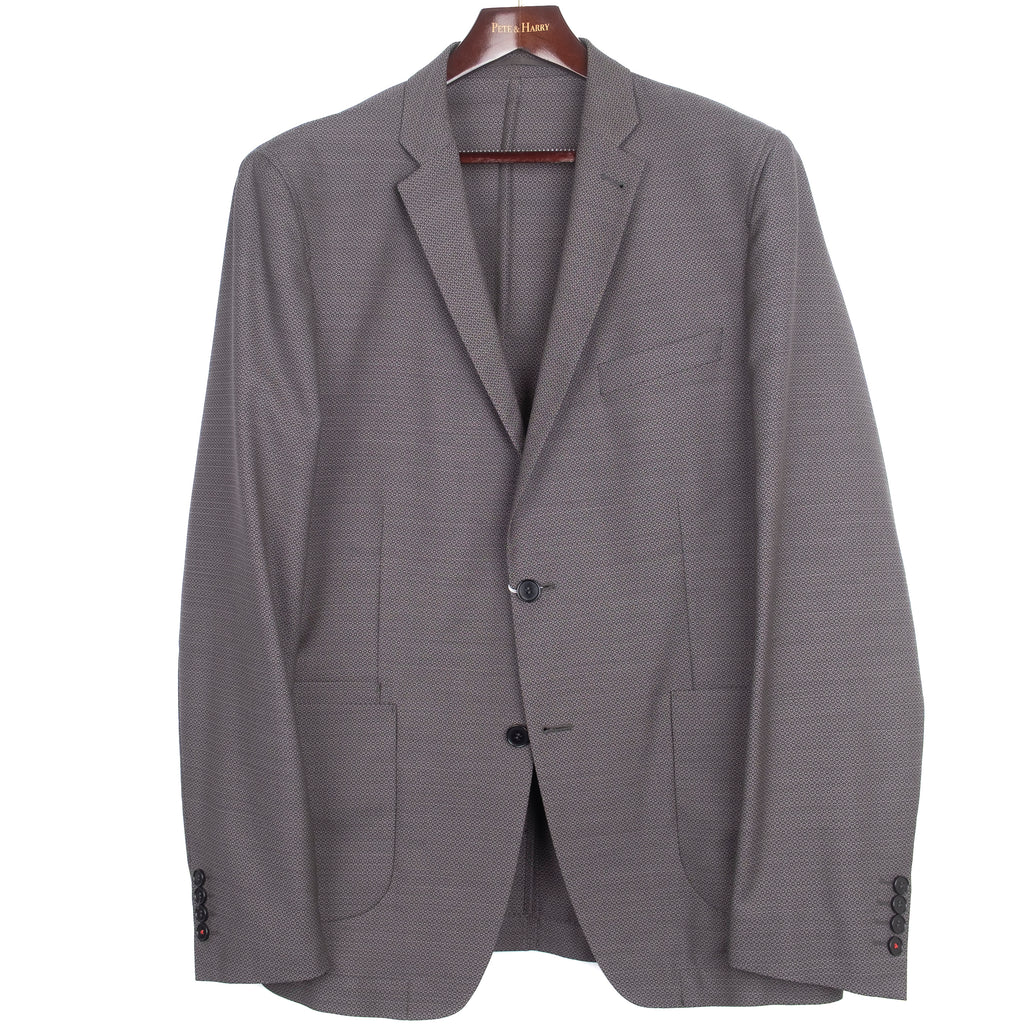 Grey Print Sport Coat