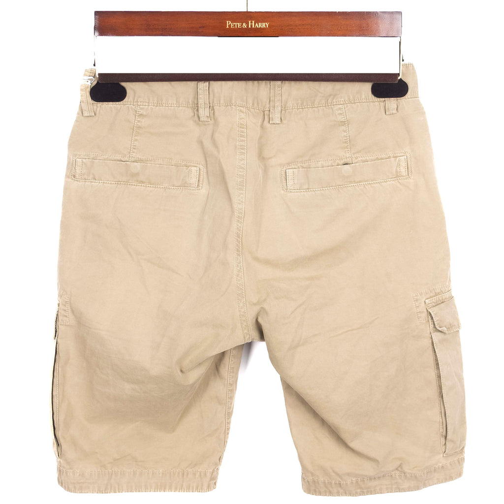 Stone Island Khaki Cargo Short