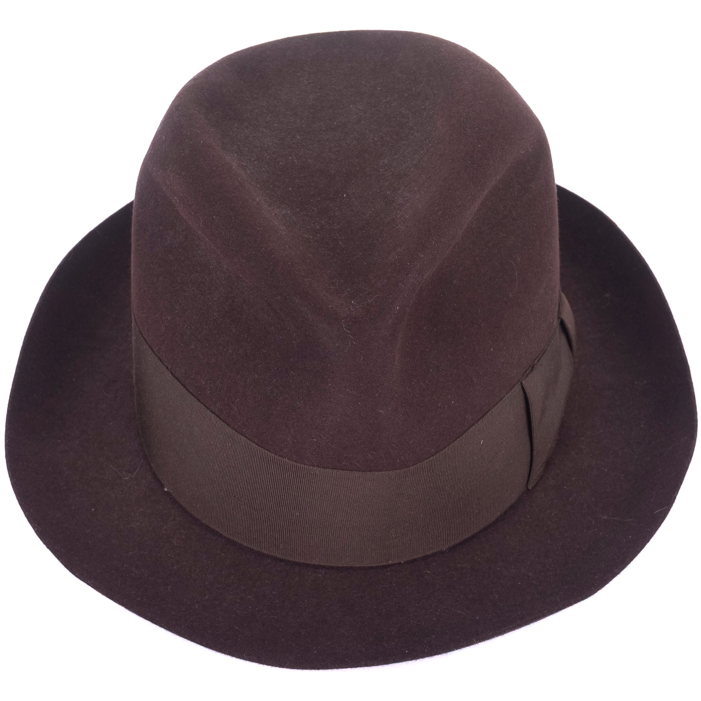 Brown Borsalino Fedora