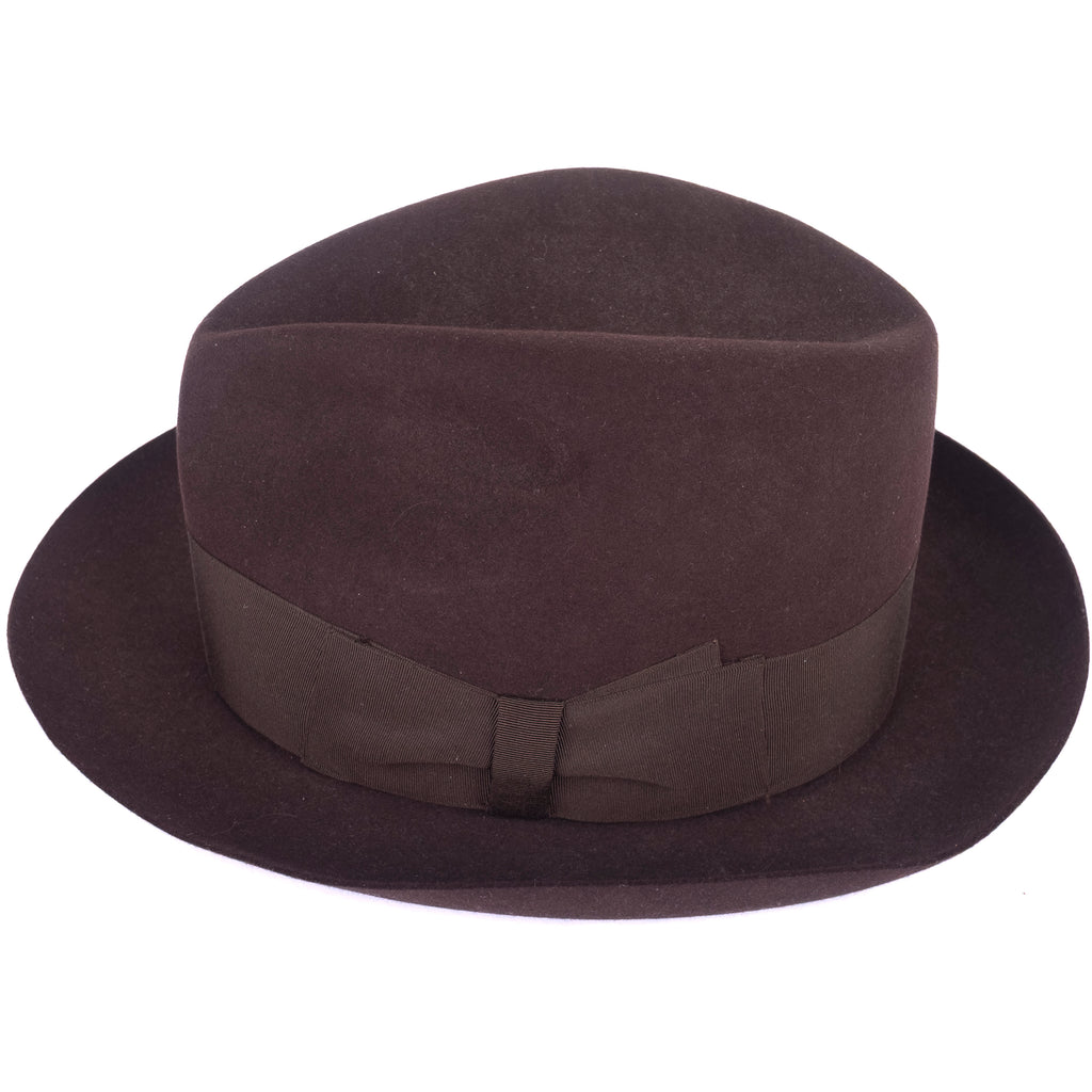 Brown Borsalino Fedora