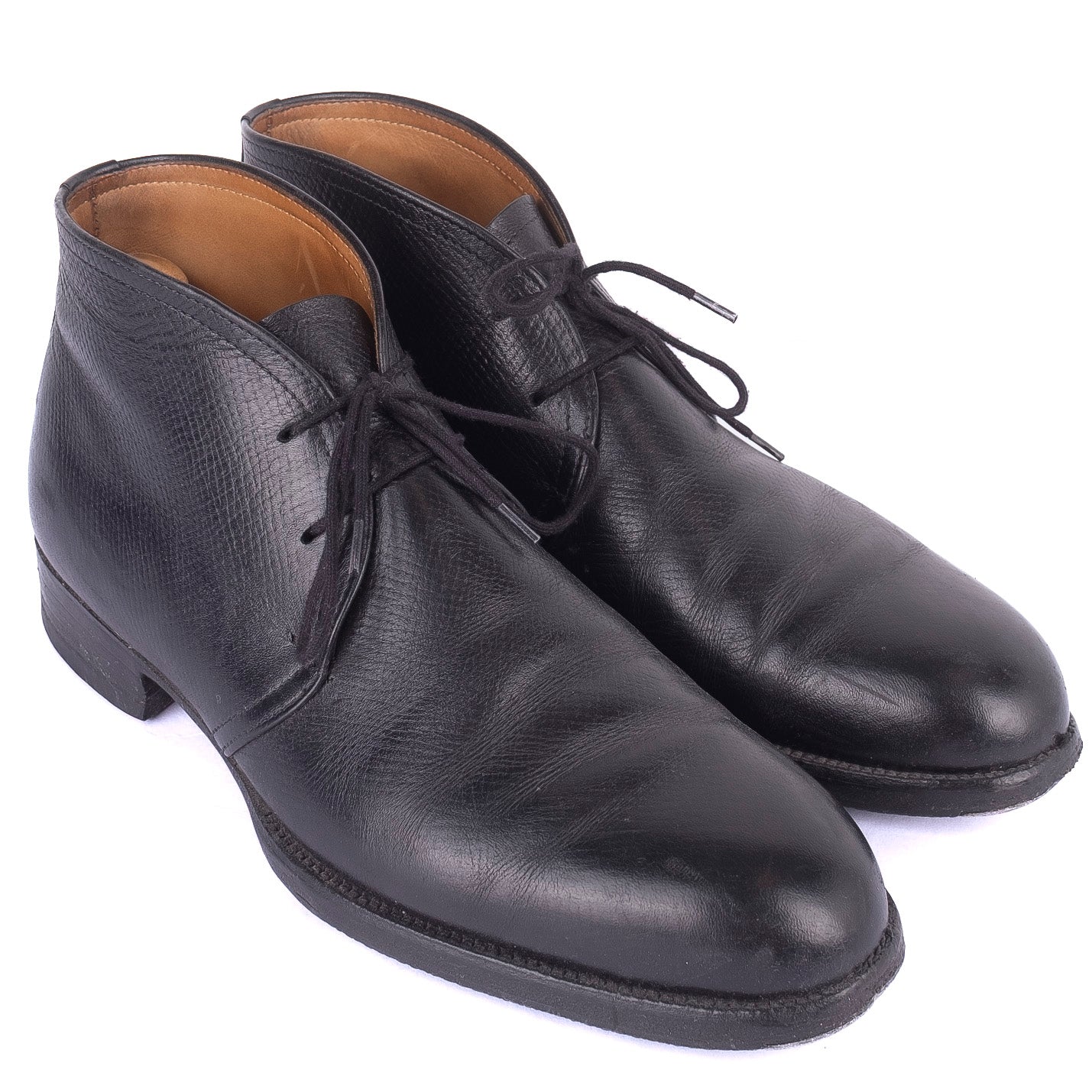 Black Bespoke Chukka Boots Boot