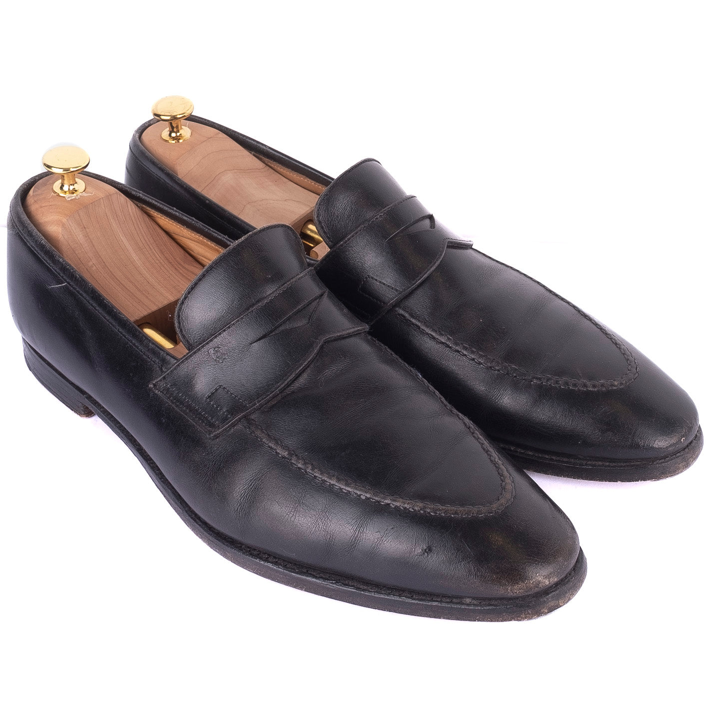 Black Penny Loafers