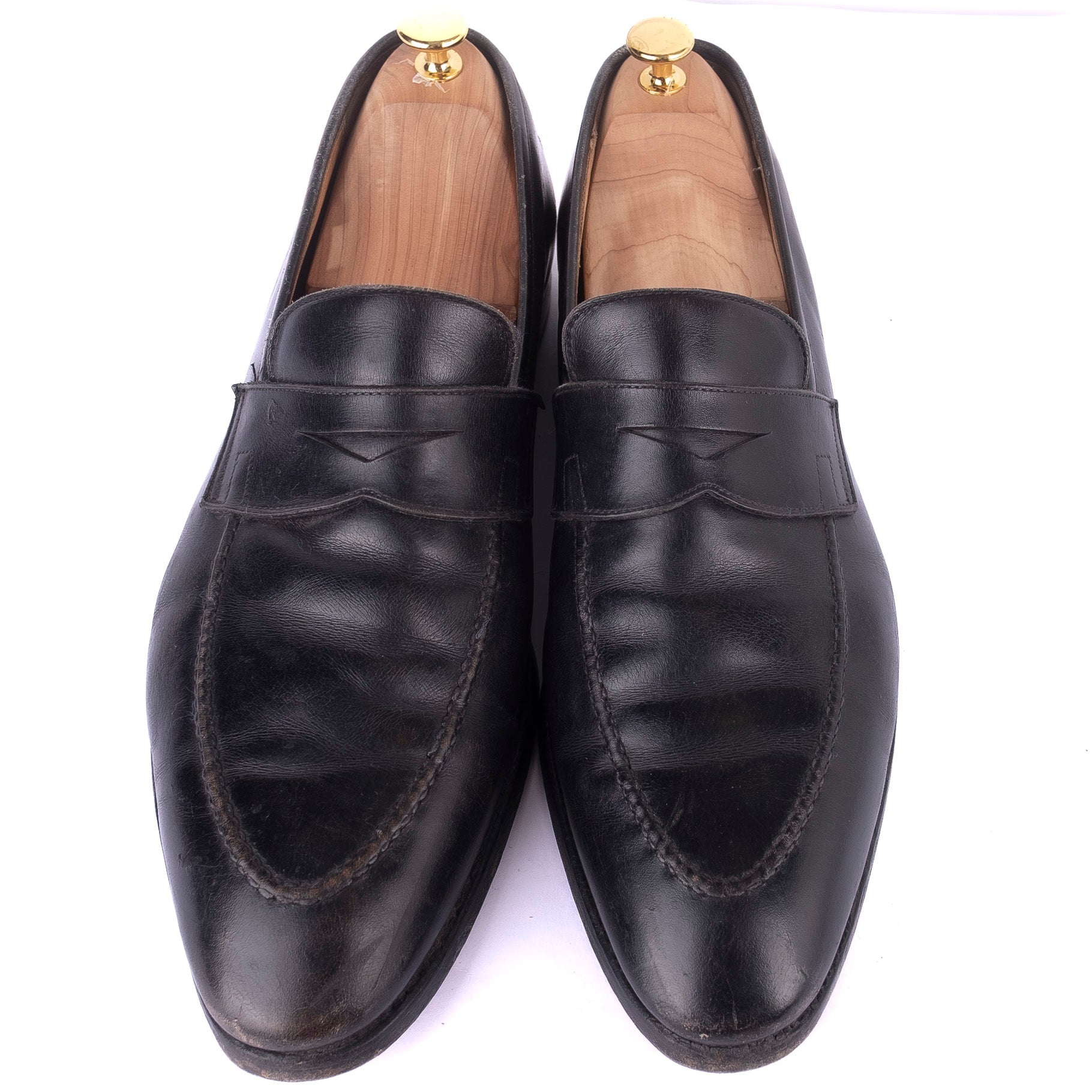 Black Penny Loafers